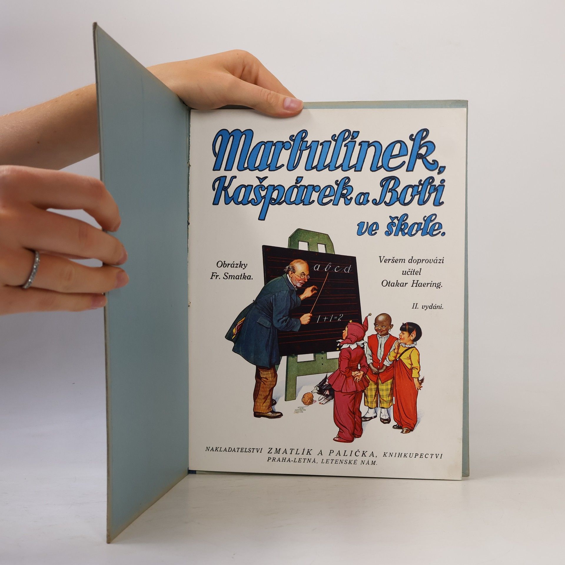Otakar Haering Marbulínek, Kašpárek a Bobi ve škole