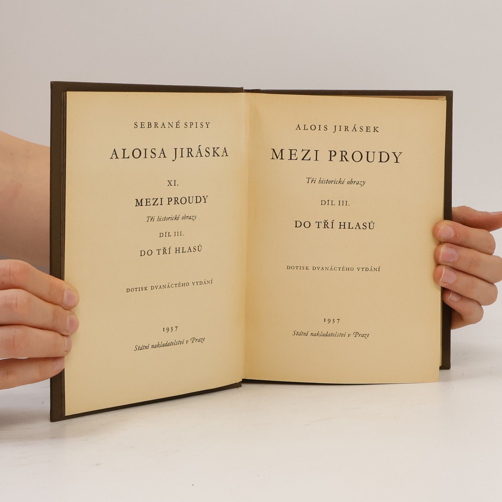 Alois Jirásek Mezi proudy