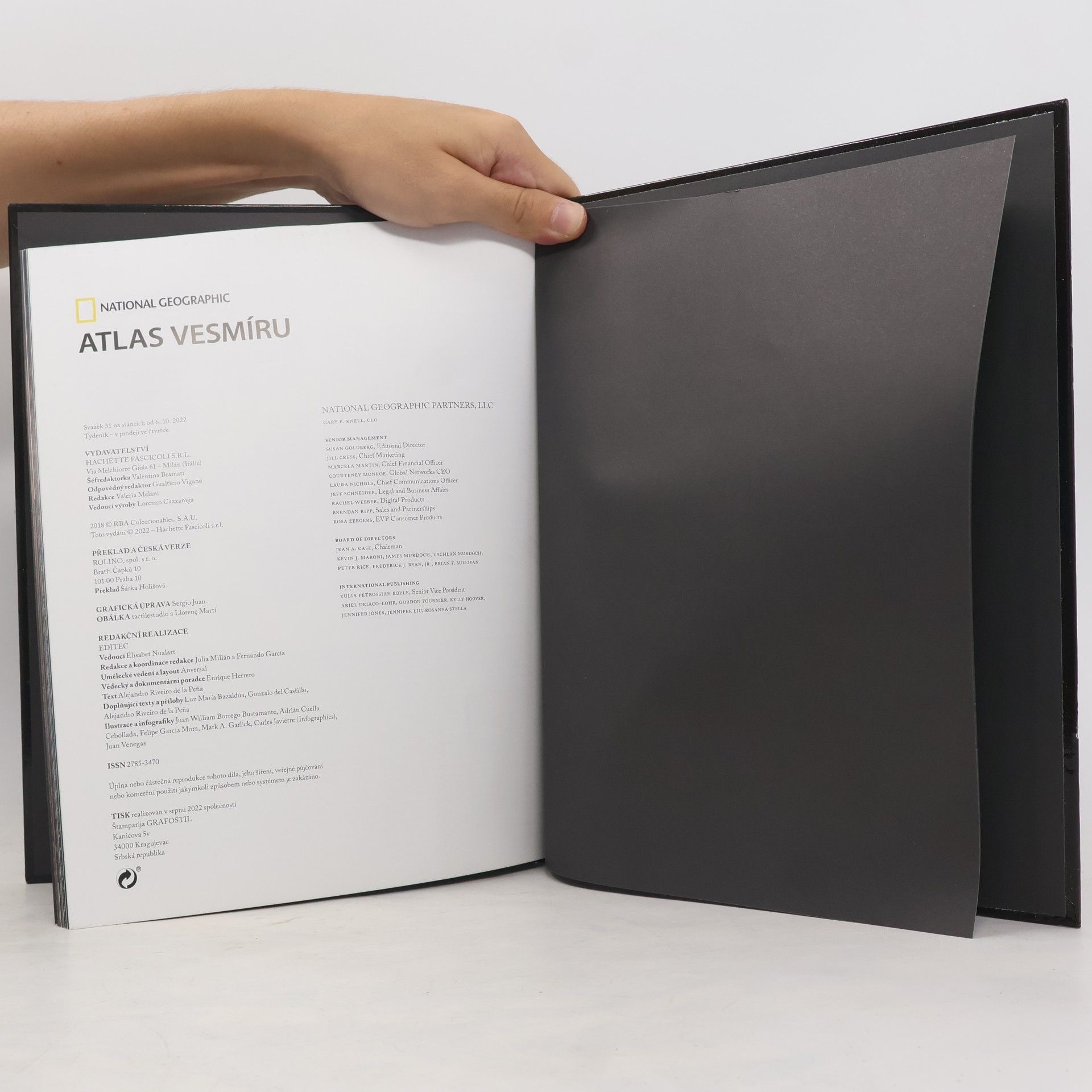 Various authors Atlas vesmíru 32. Jupiterovy měsíce