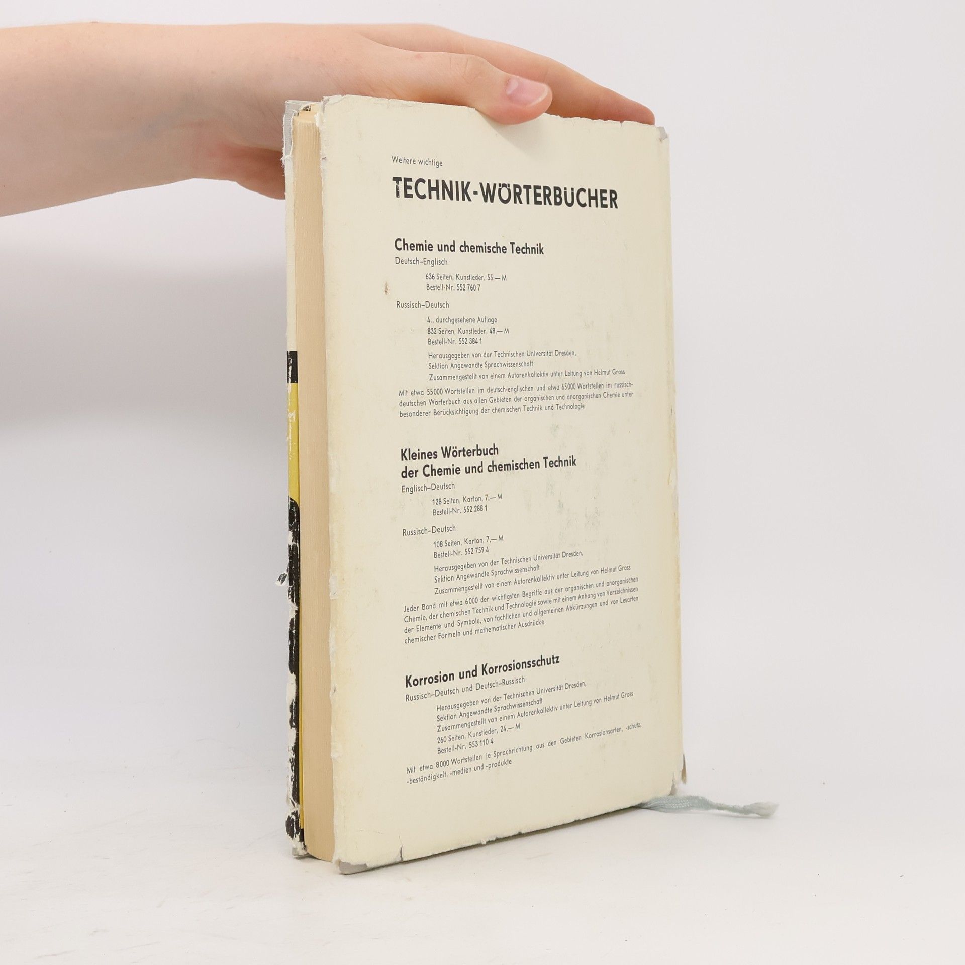 Kolektív autorov Technik-Wörterbuch. Plasttechnik