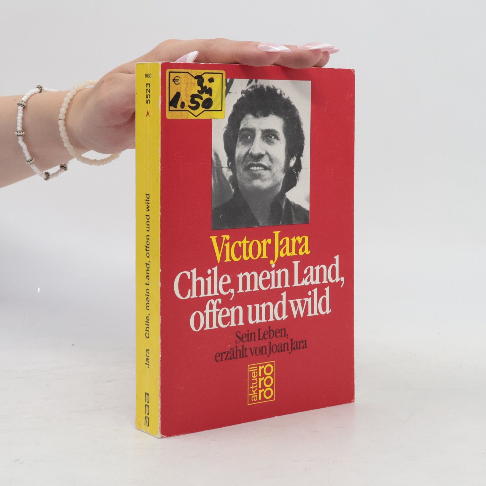Joan Jara Victor Jara, Chile, mein Land, offen und wild