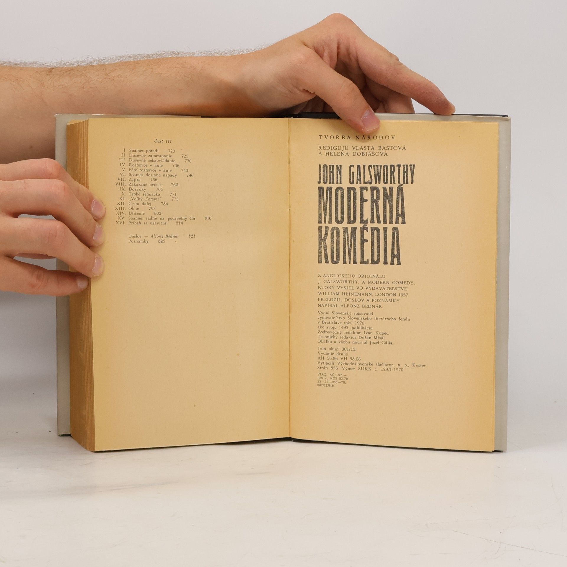 John Galsworthy Moderná komédia