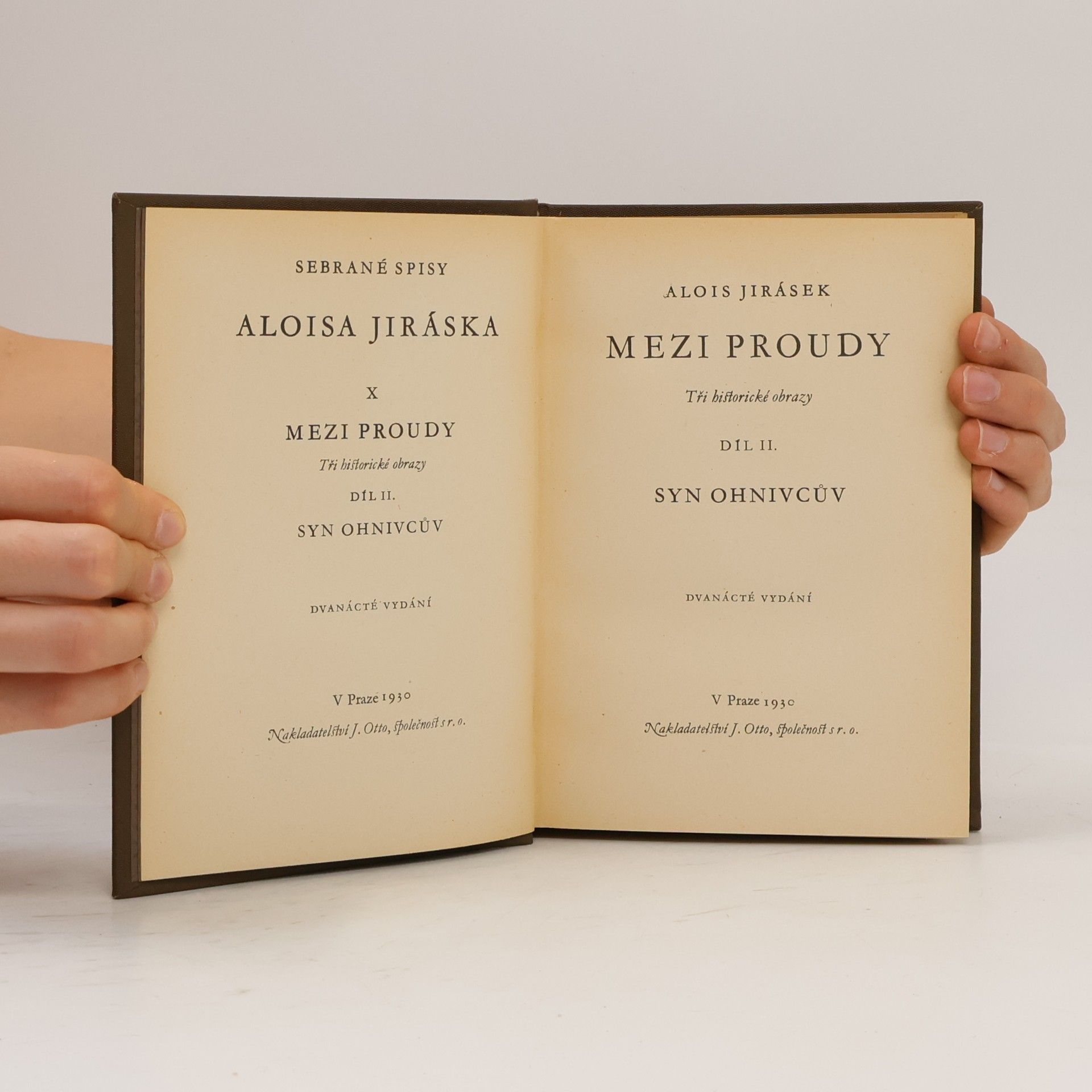 Alois Jirásek Mezi proudy II. - Syn Ohnivcův