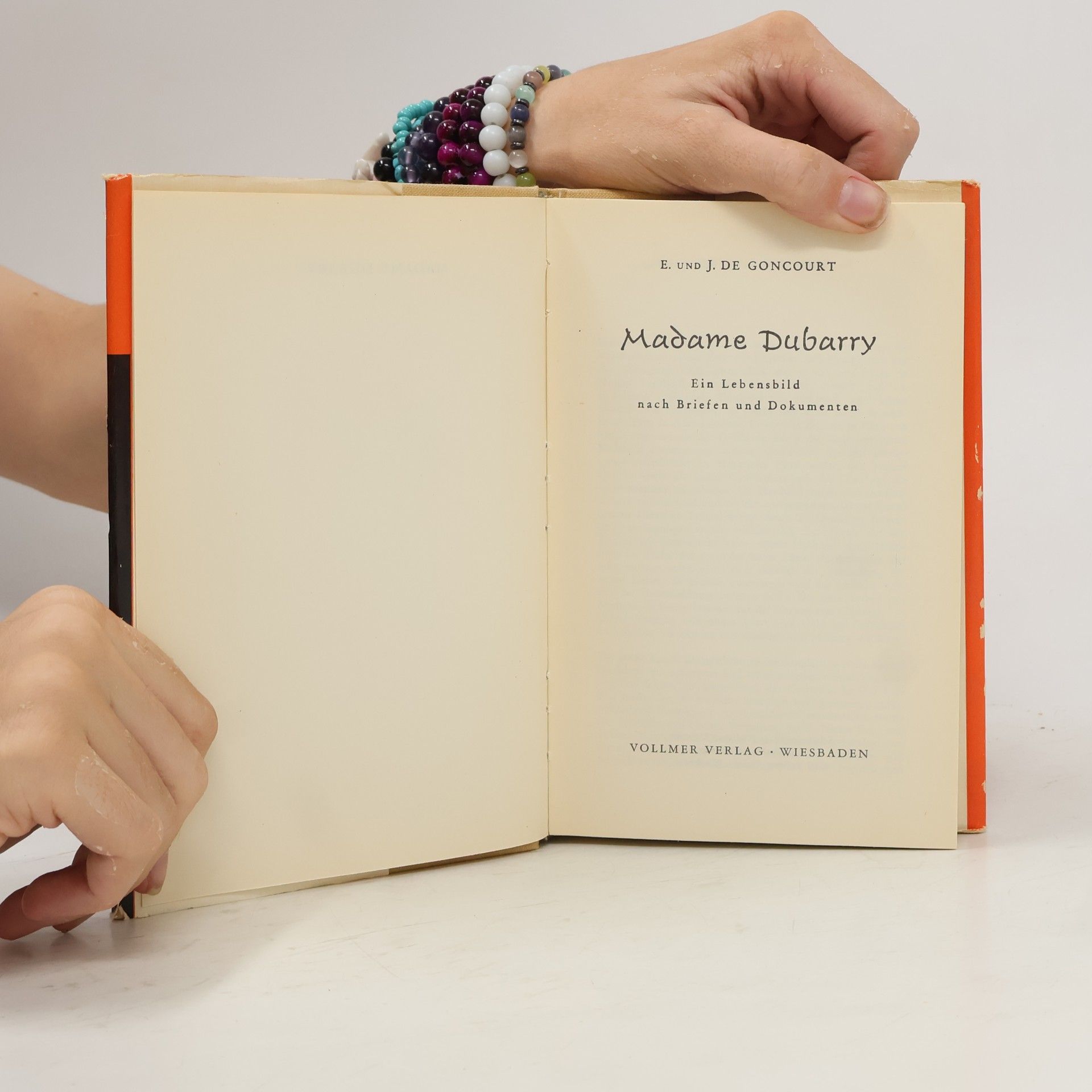Edmond de Goncourt Madame Dubarry