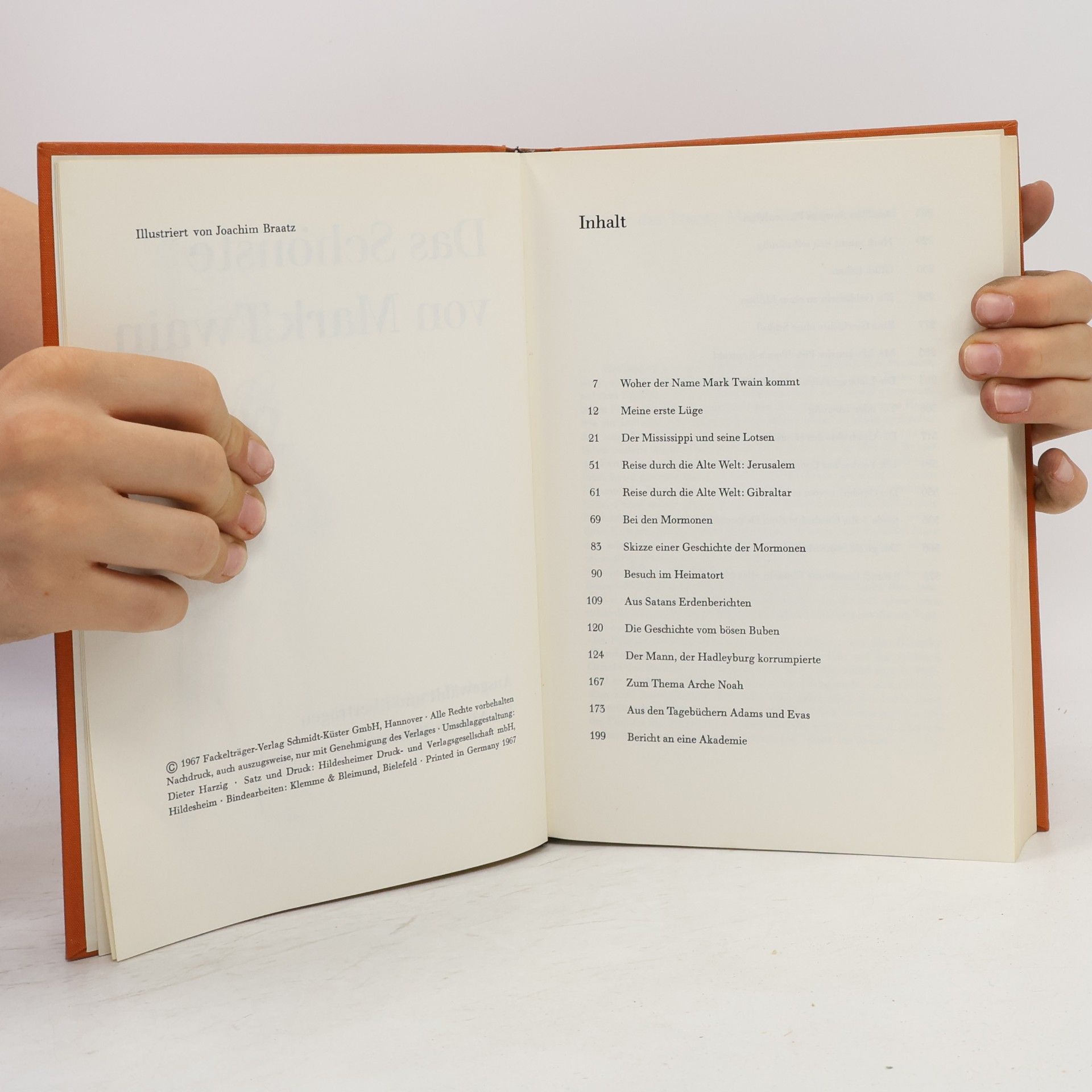Mark Twain Das Schönste von Mark Twain