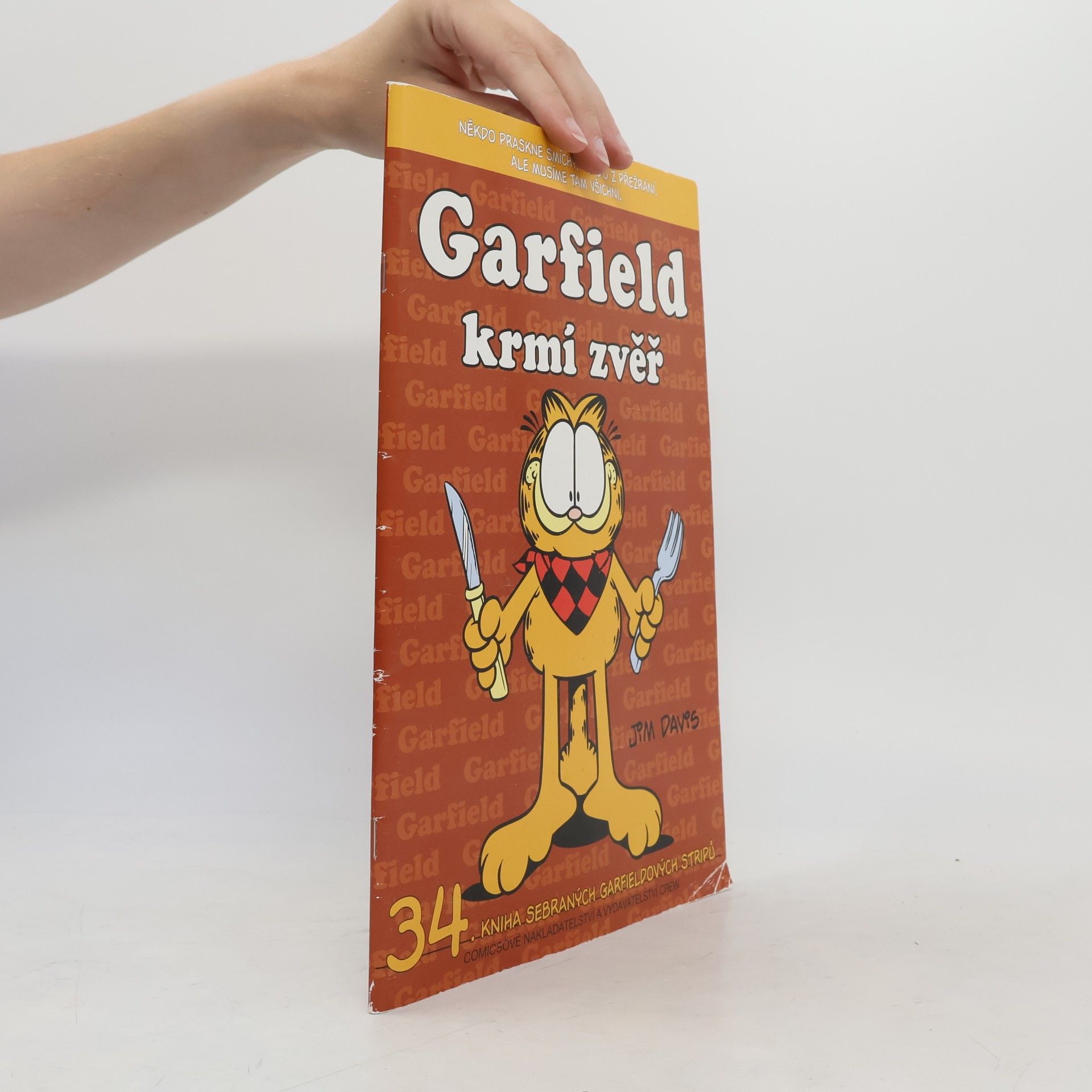Jim Davis Garfield krmí zvěř