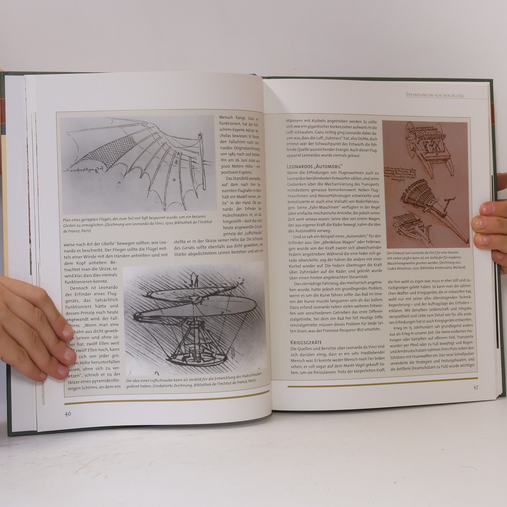 Autorenkollektiv Faszination Mittelalter Buchdruck , Heilung und Da Vinci Erfindungen und Medizin, Weltbildgroßband, 160 Seiten, Bilder