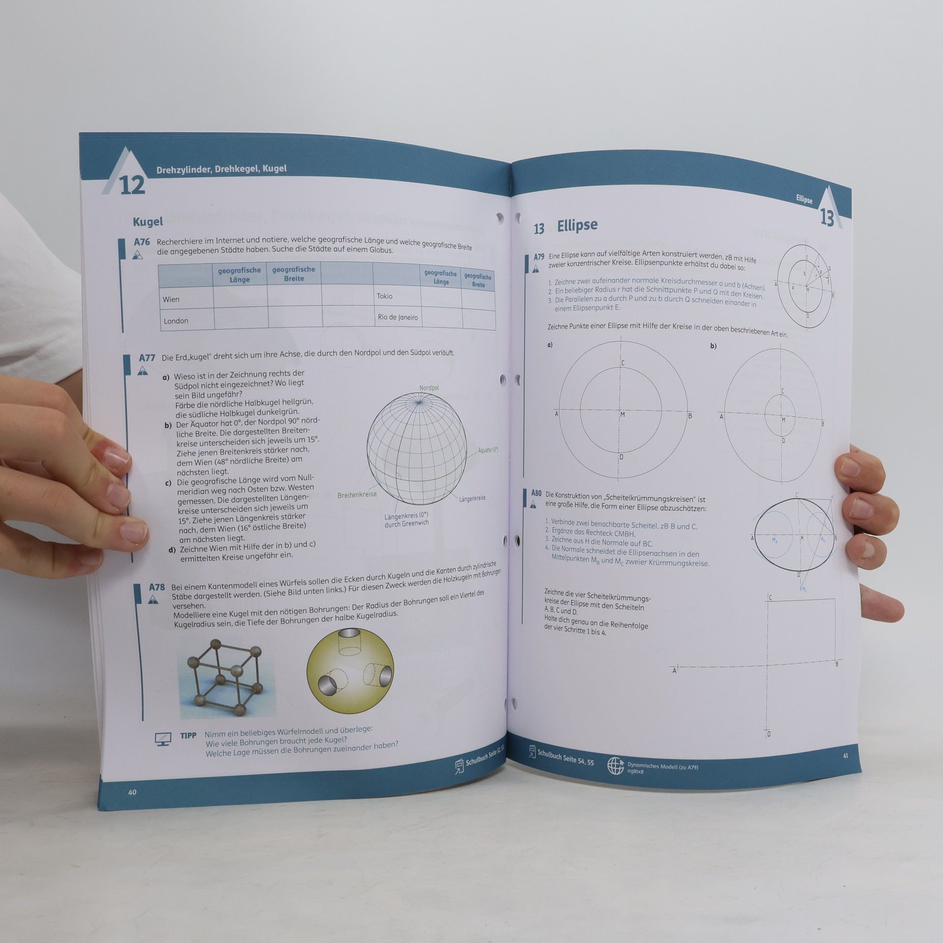 Manfred Blümel Geometrische Bilder, Arbeitsheft + E-Book
