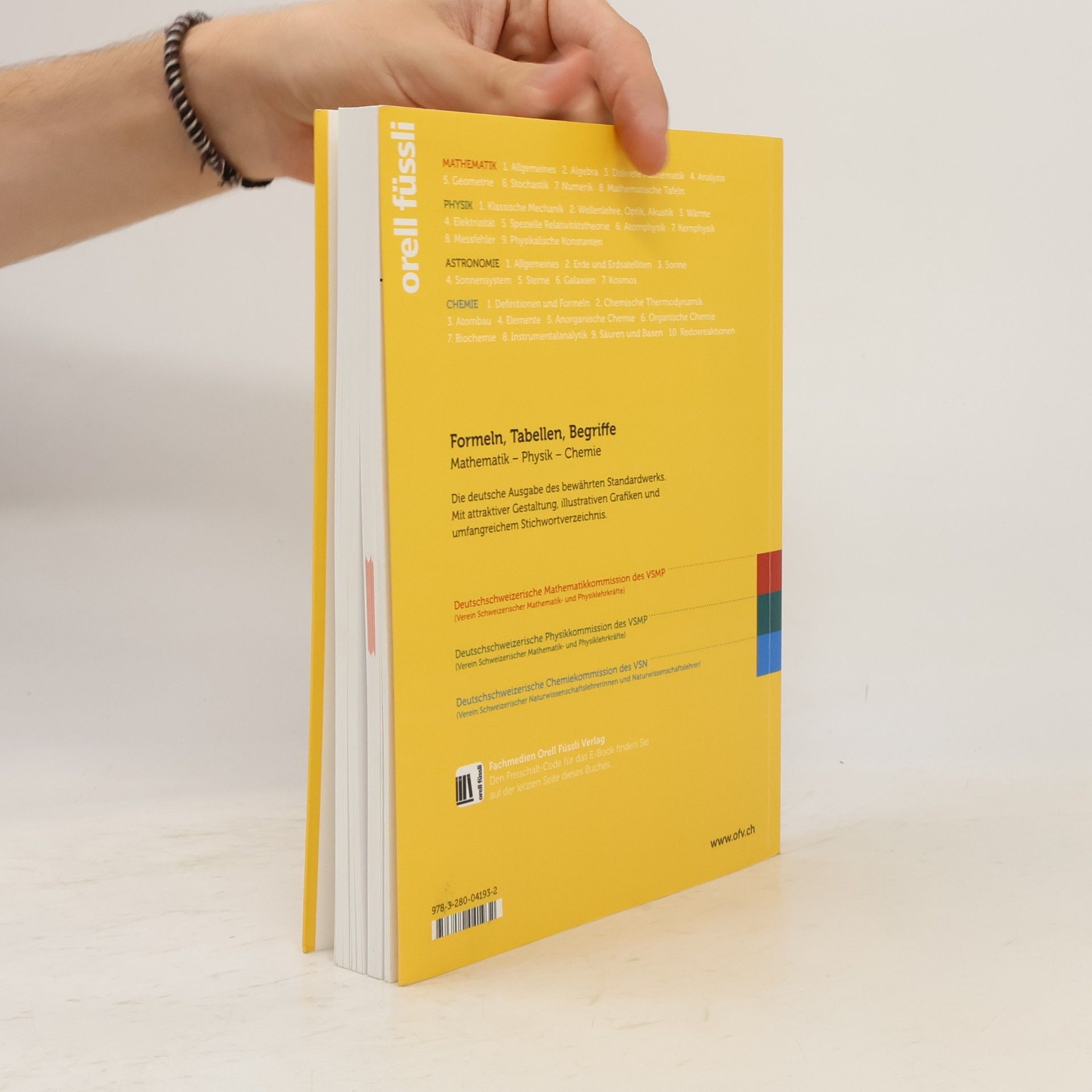 Formeln, Tabellen, Begriffe – inkl. E-Book: Mathematik – Physik – Chemie - 7. Auflage