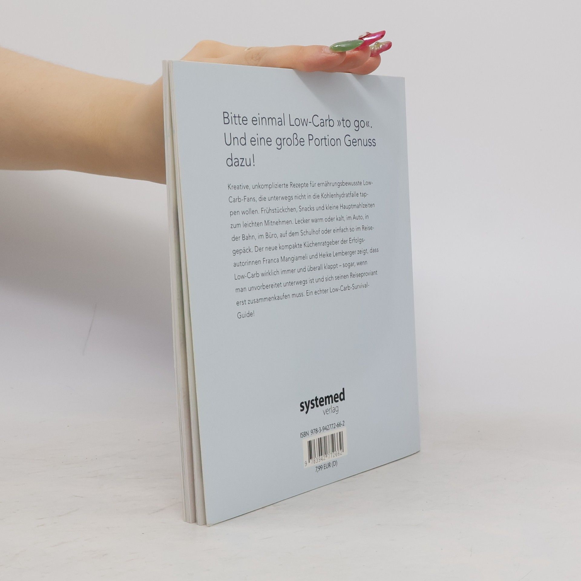 Franca Mangiameli Low-Carb unterwegs