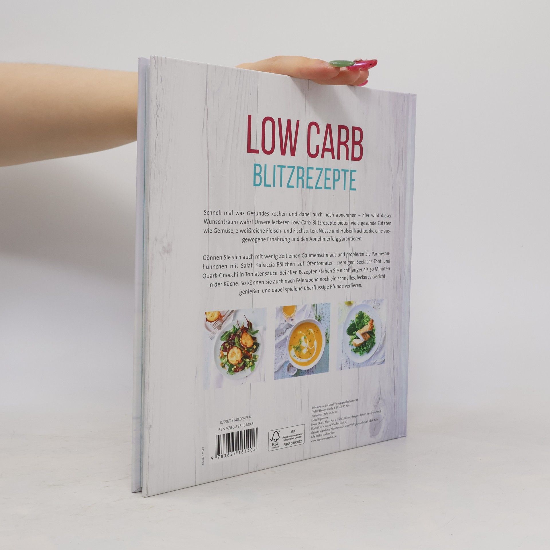 Anne Peters Low Carb Blitzrezepte