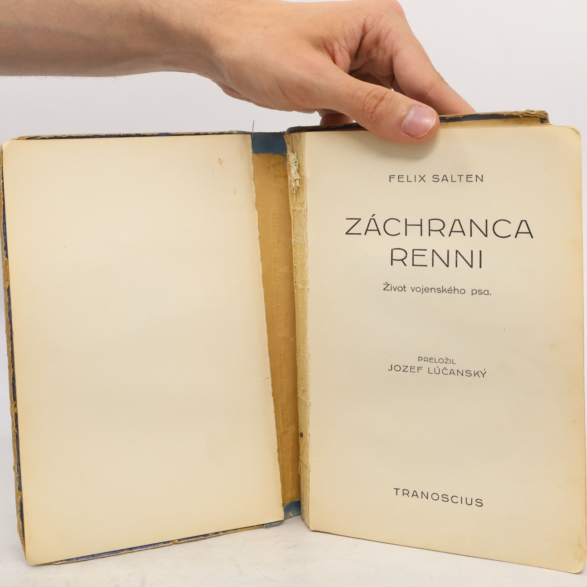 Felix Salten Záchranca Renni