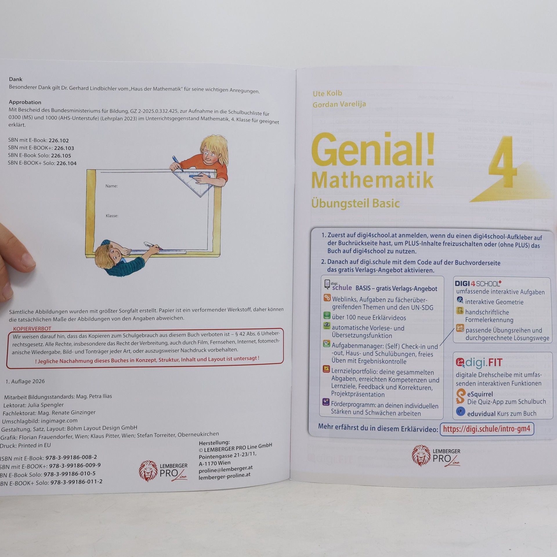 Ute Kolb Genial! Mathematik 4