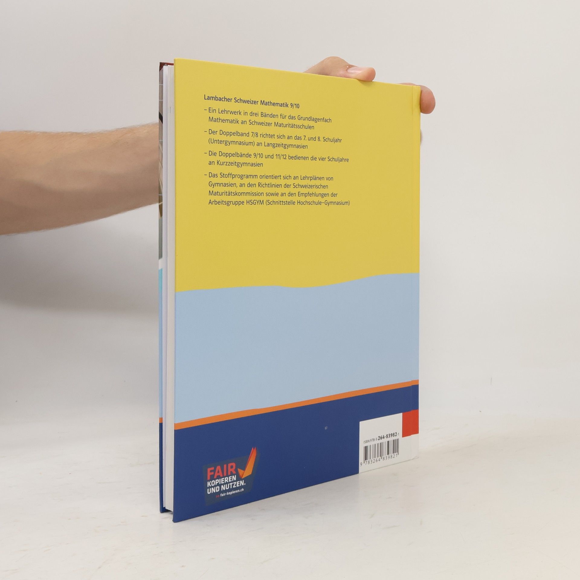 Lambacher Schweizer / 9/10: Grundlagen der Mathematik für Schweizer Maturitätsschulen