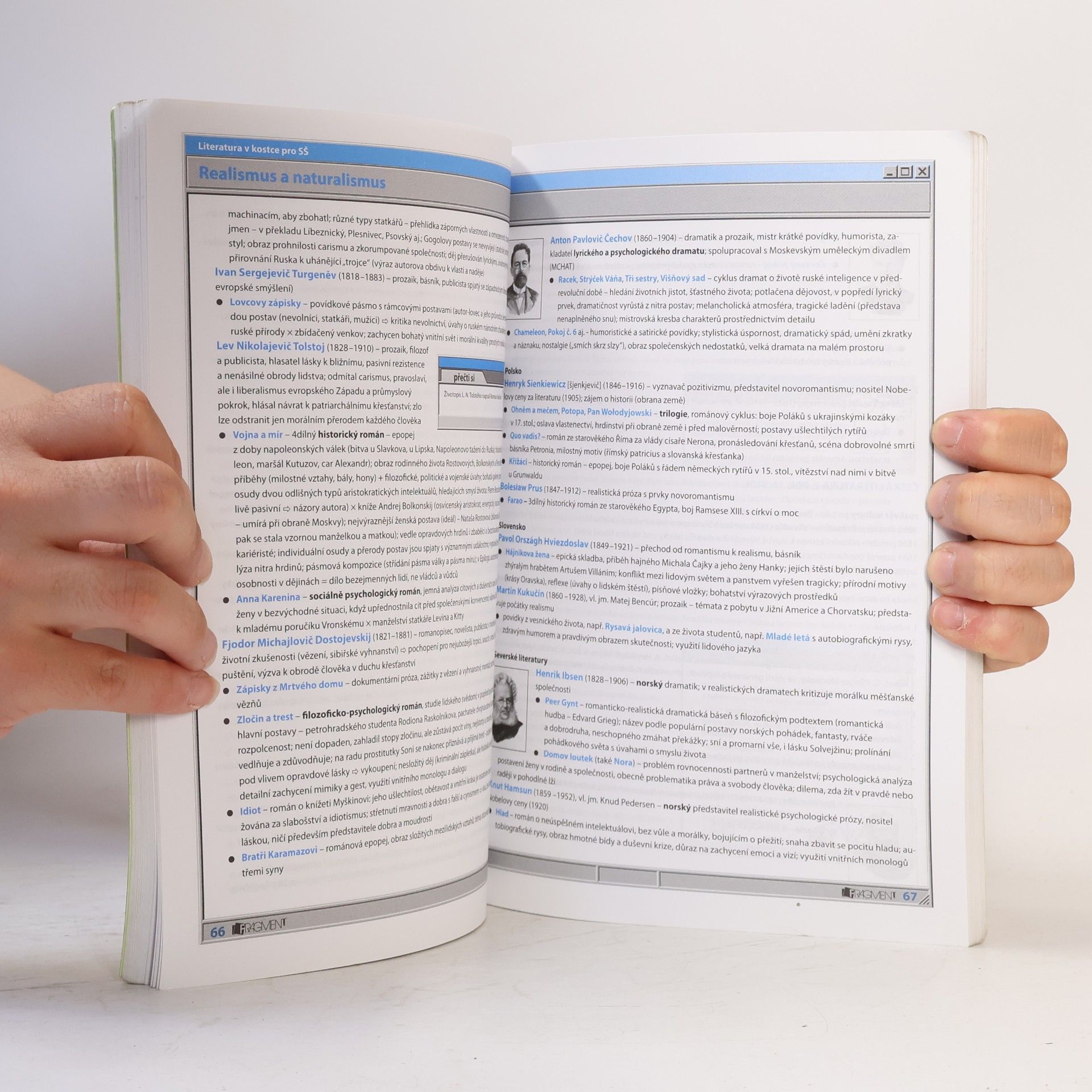 Marie Sochrová Literatura v kostce : pro střední školy
