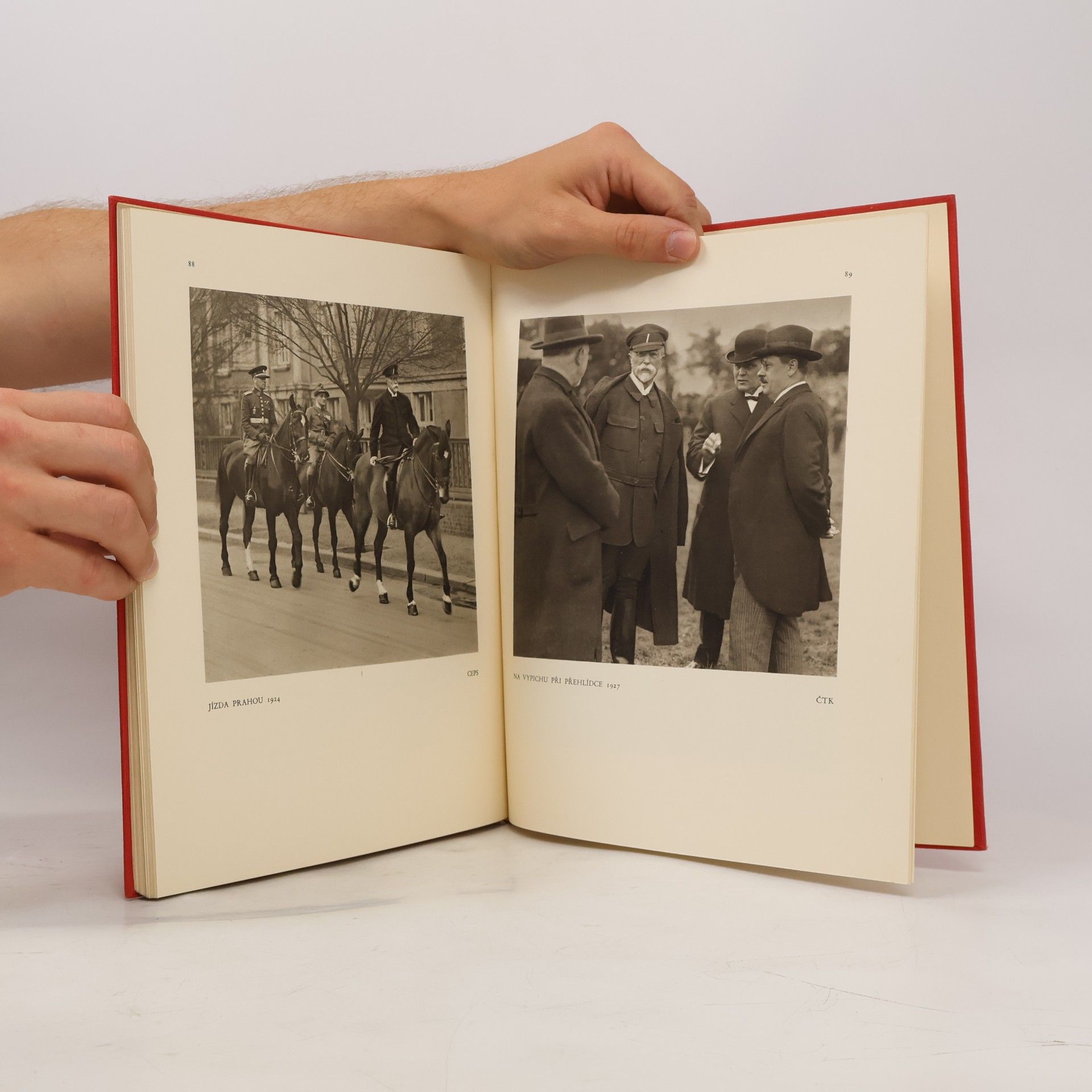 Karel Čapek Masaryk ve fotografii. Momentky z posledních let