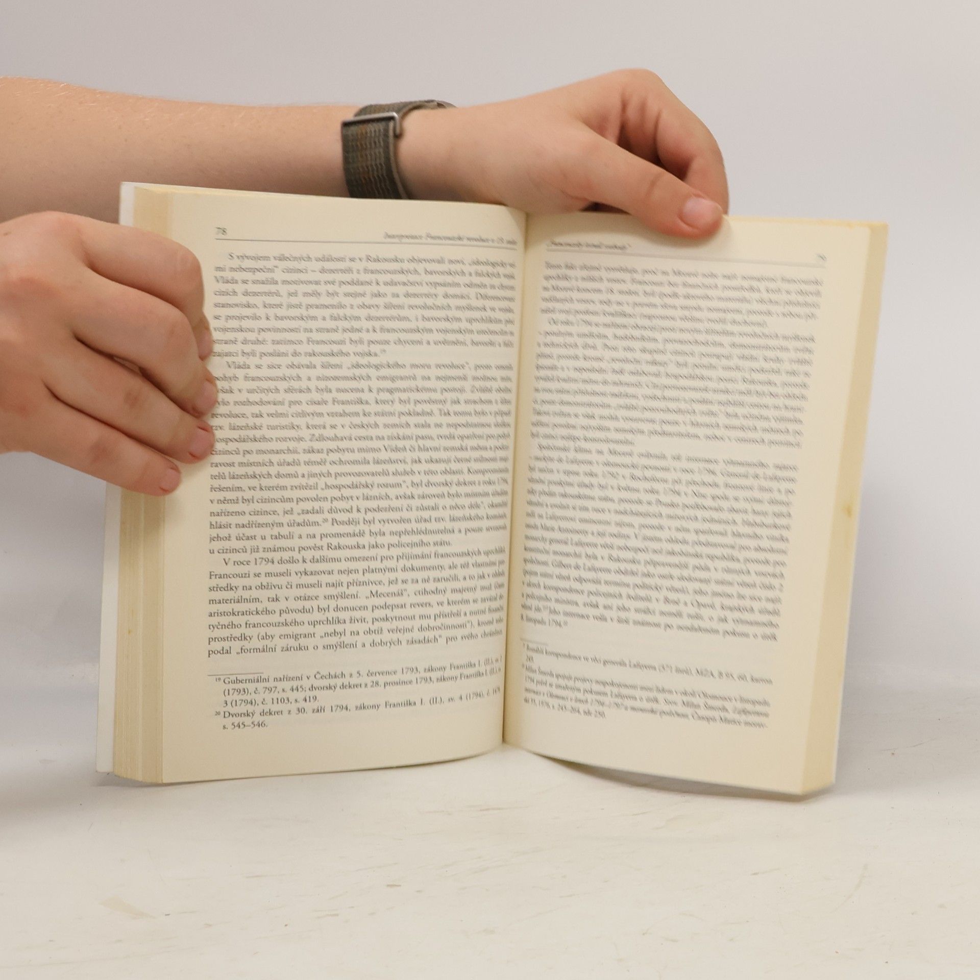 Jiří Hanuš Interpretace Francouzské revoluce