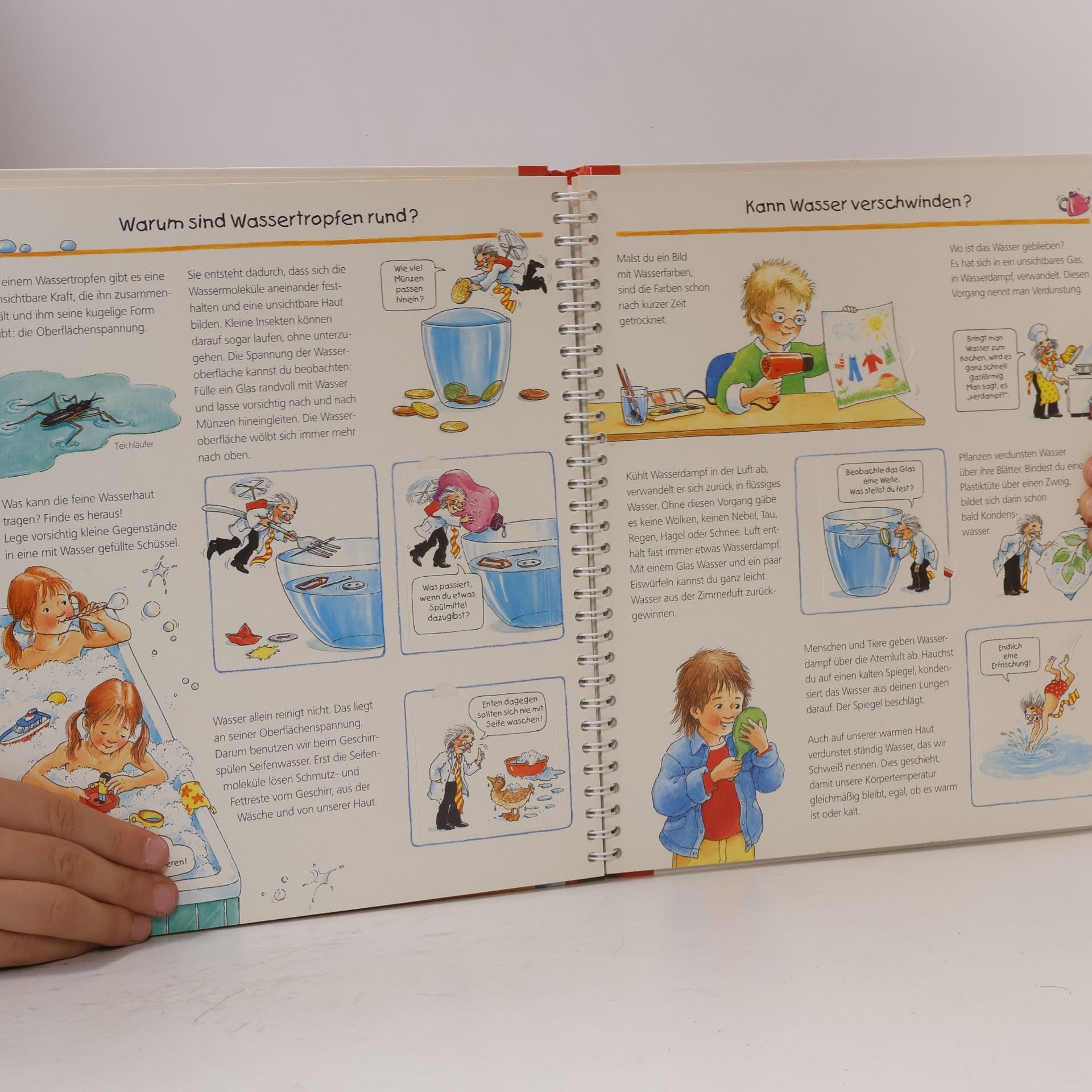 Angela Weinhold Experimentieren und Entdecken : mehr als 30 Experimente zu Luft und Wasser