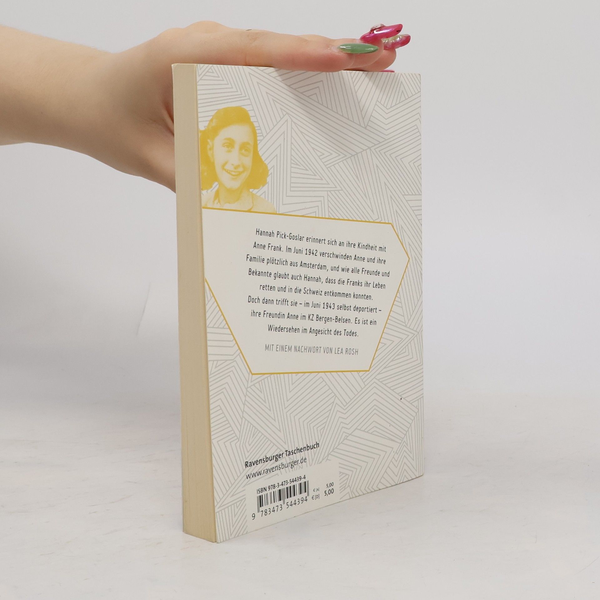 Alison Leslie Gold Erinnerungen an Anne Frank