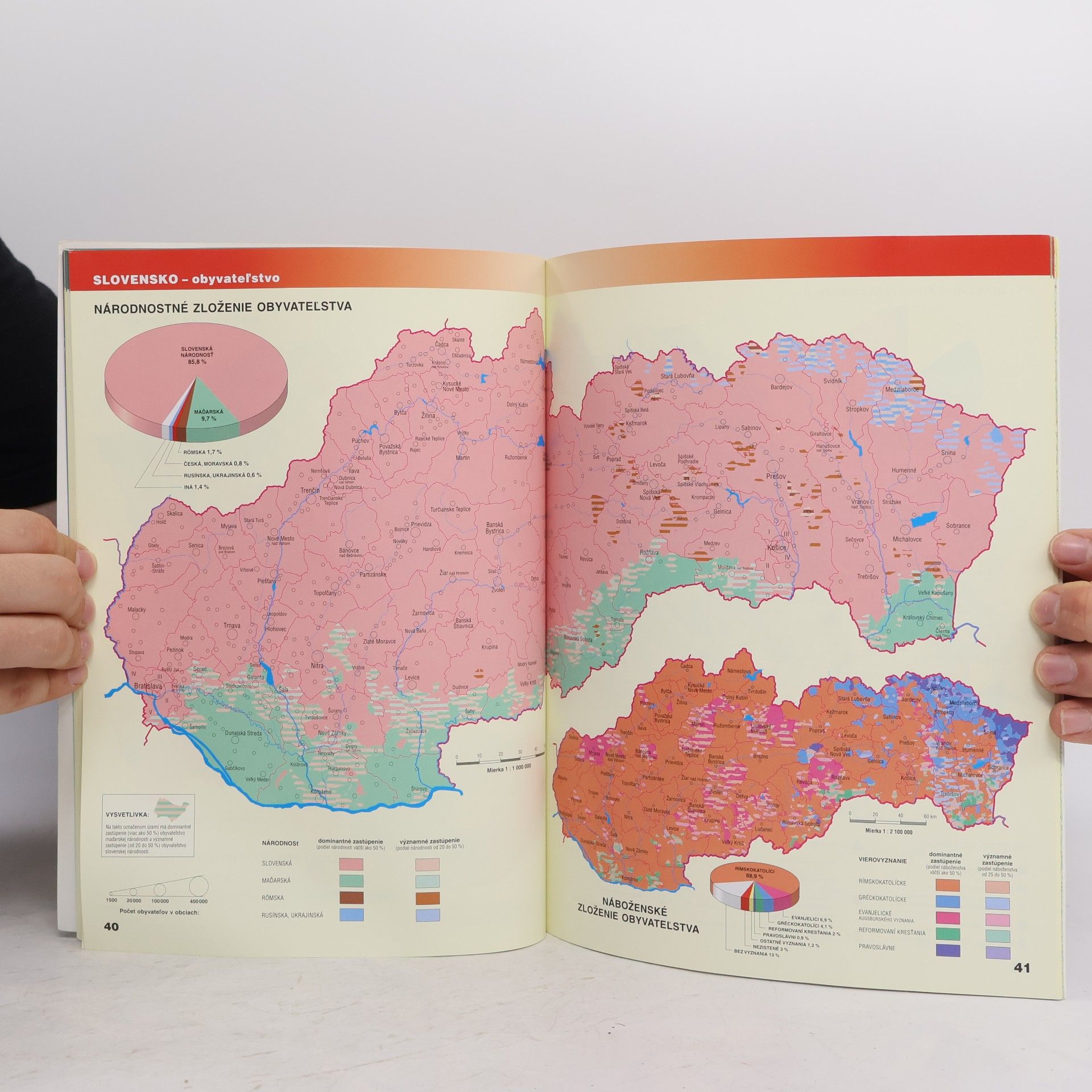 Róbert Čeman Slovenská republika - Geografický atlas