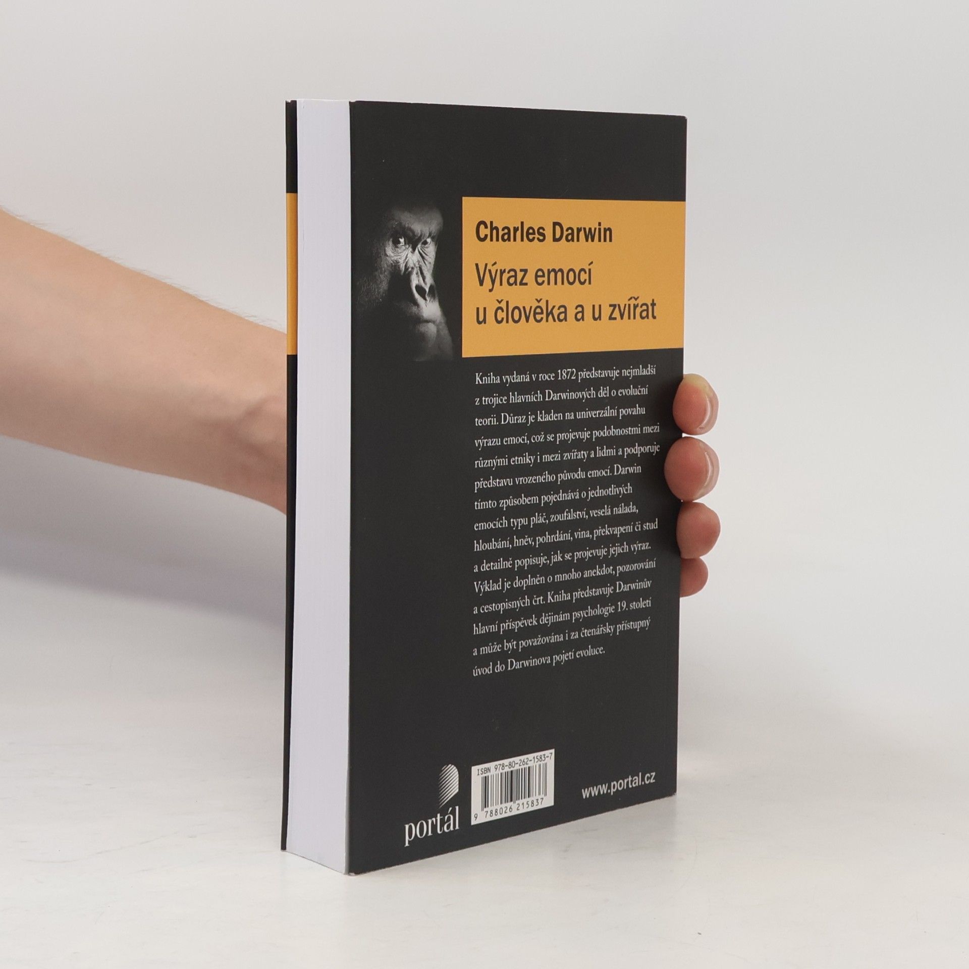 Charles Darwin Výraz emocí u člověka a u zvířat