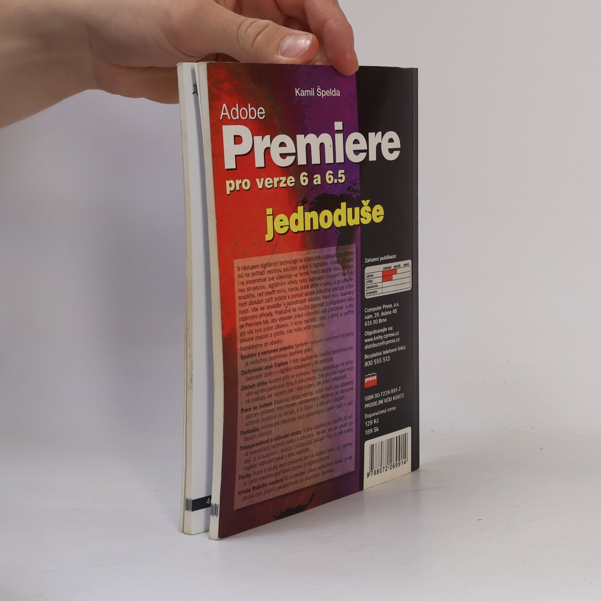 Kamil Špelda Adobe Premiere jednoduše
