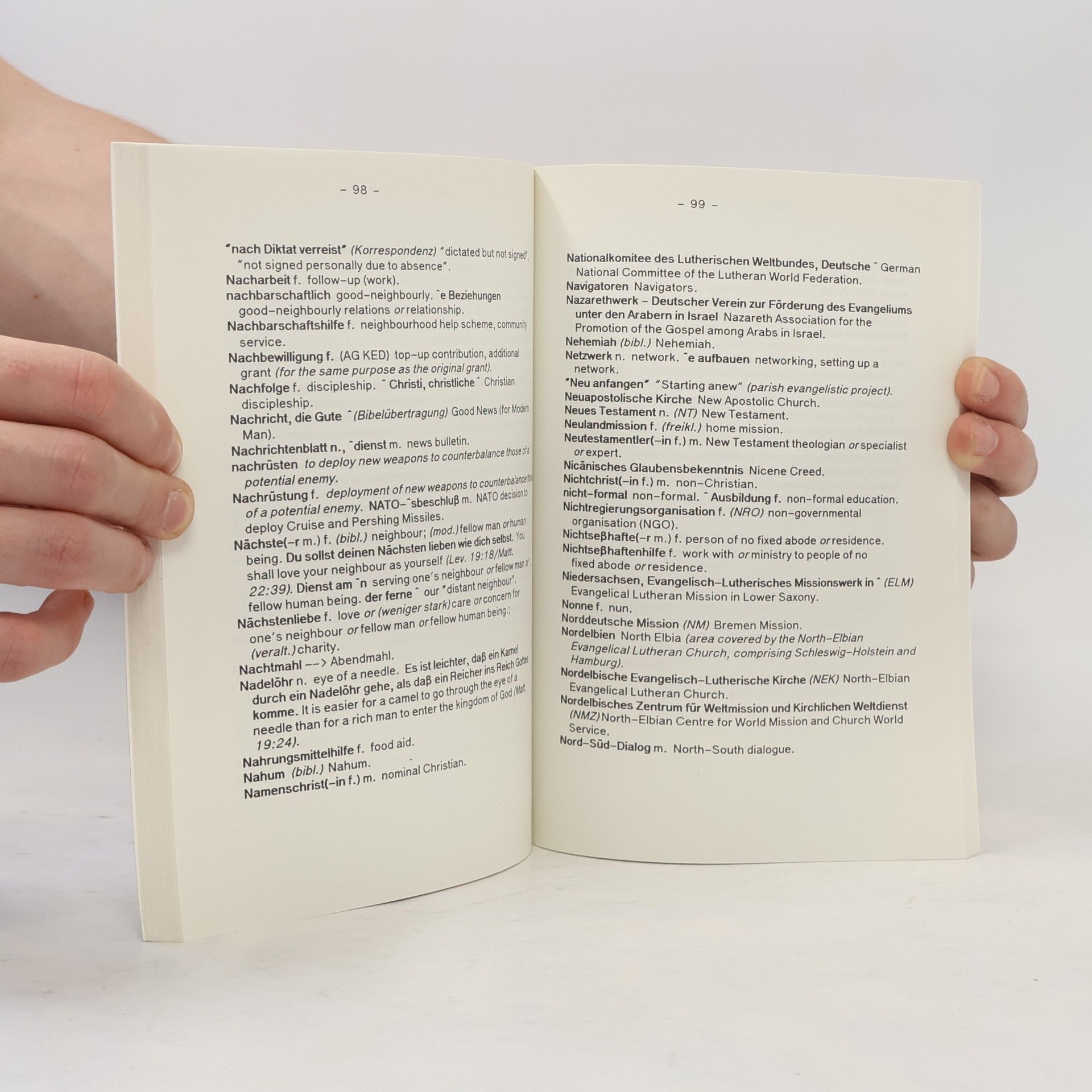 Kolektiv autorů Deutsch-Englisches Glossar Des Kirchlichen Sprachgebrauchs