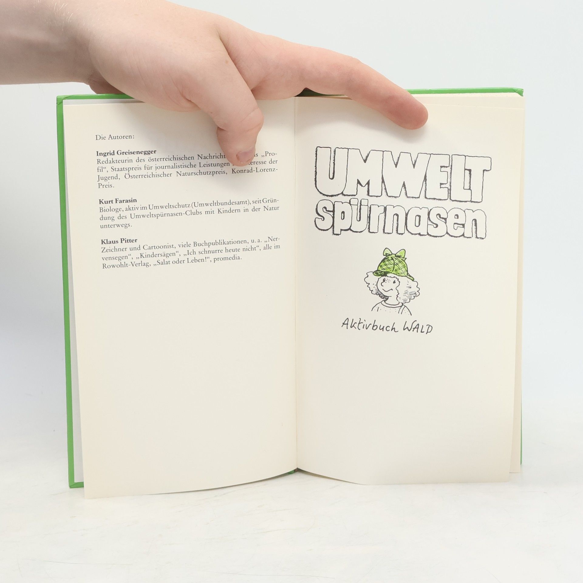 Ingrid Greisenegger Umweltspürnasen, Aktivbuch Wald