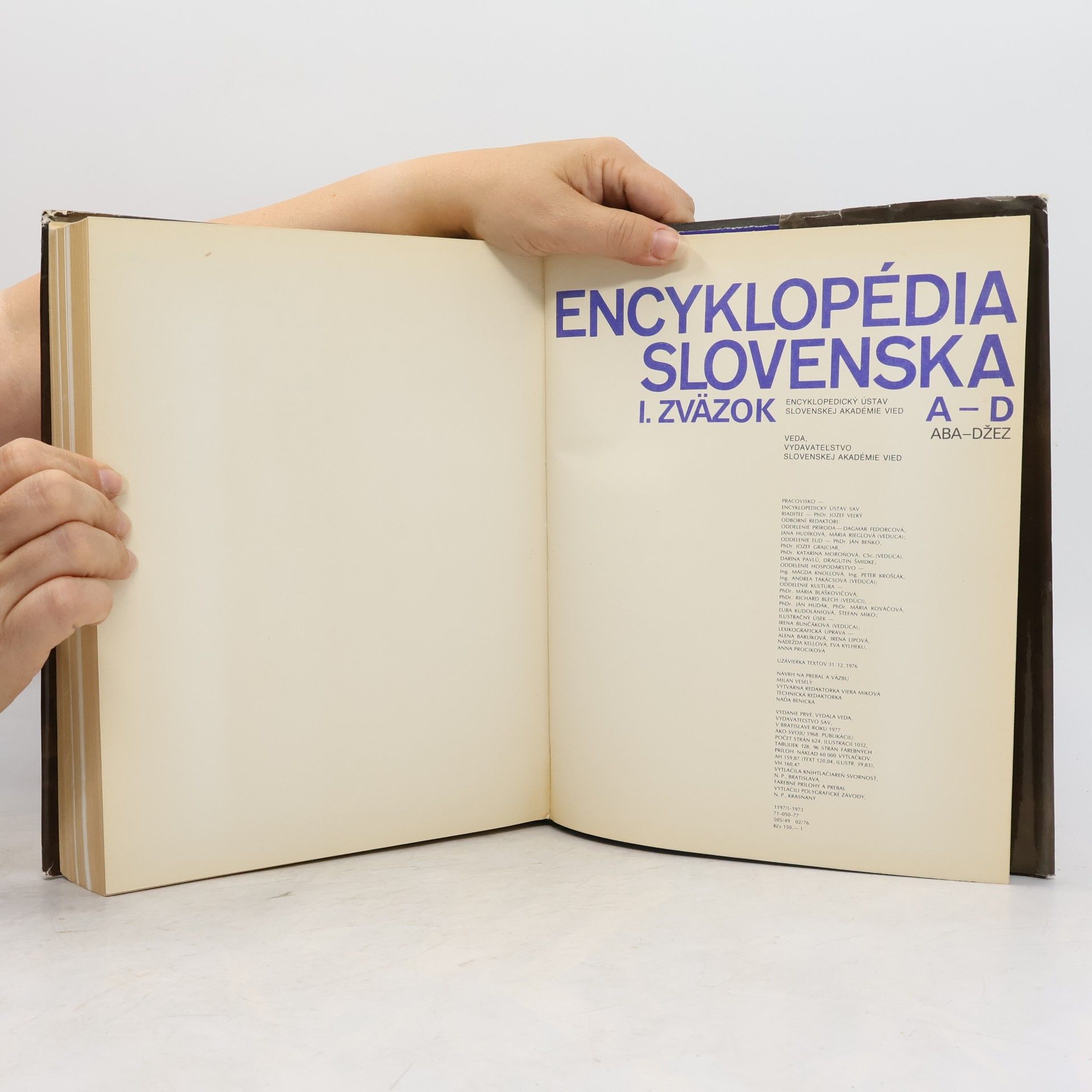 Vladimír Hajko Encyklopédia Slovenska. 1. zväzok A - D