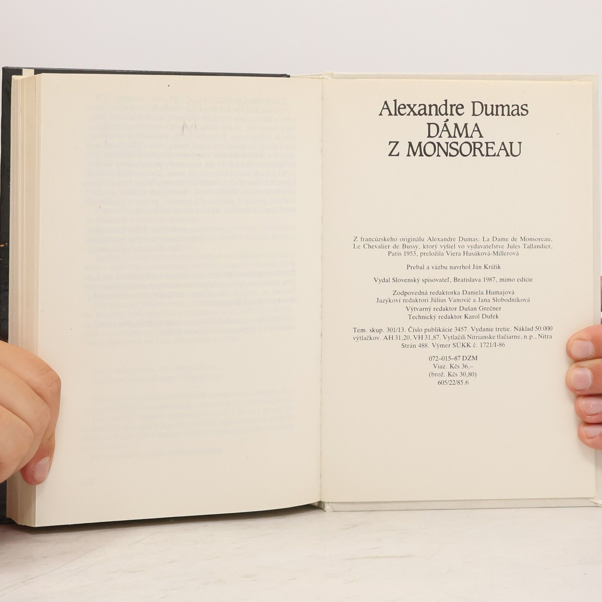 Alexandre Dumas Dáma z Monsoreau