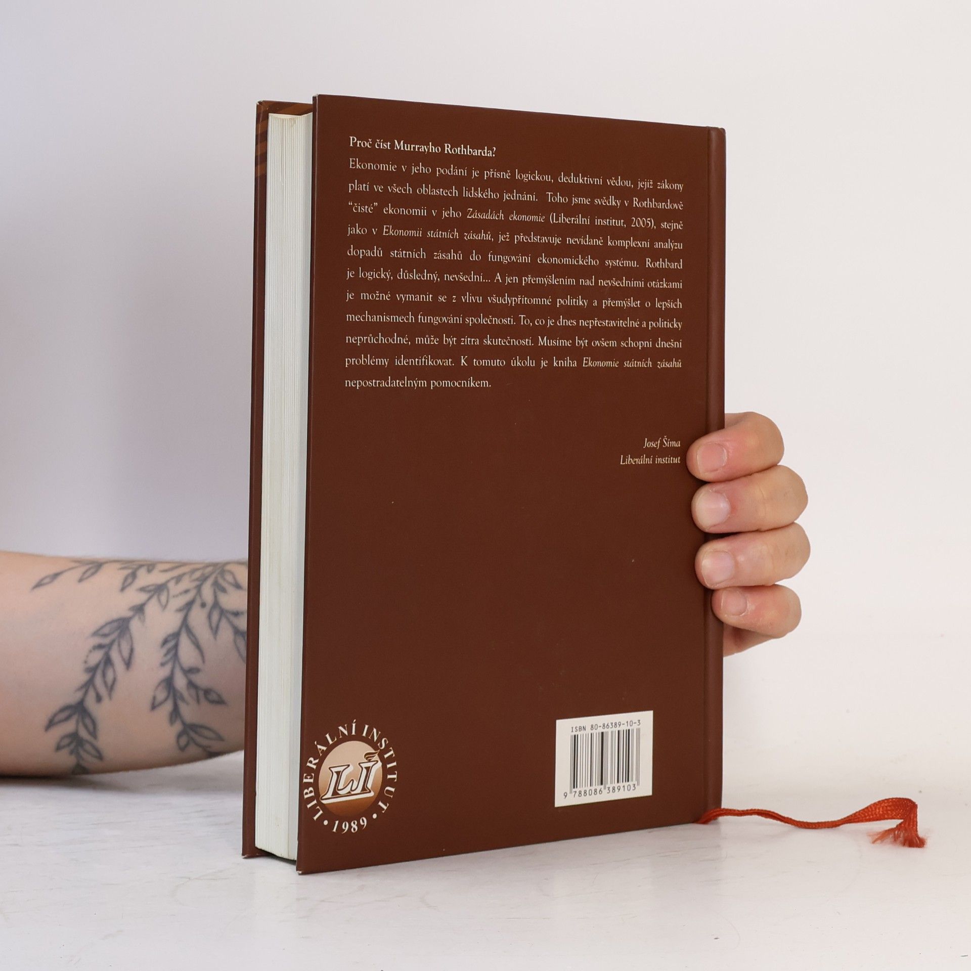 Murray Newton Rothbard Ekonomie státních zásahů