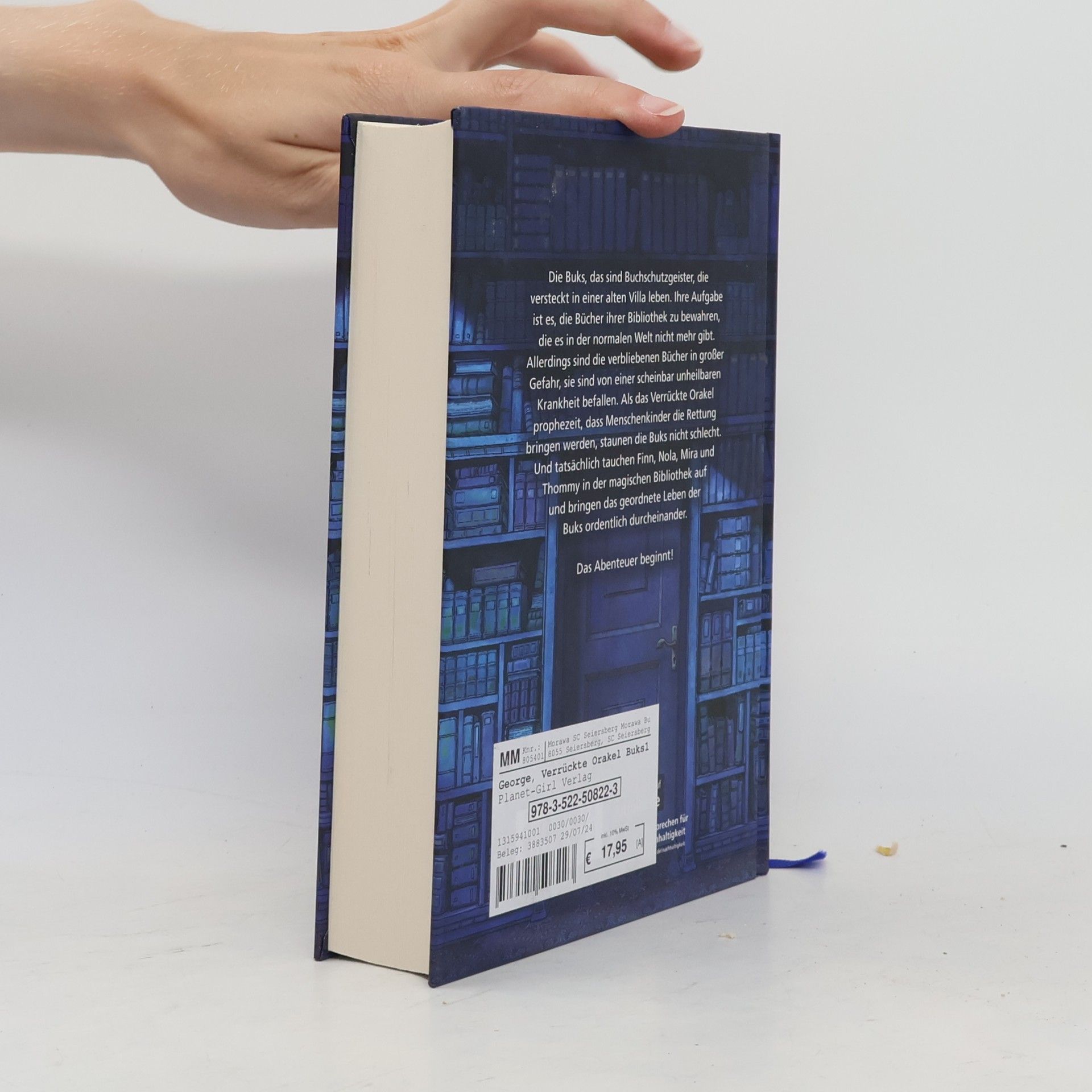 Nina George Die magische Bibliothek der Buks 1: Das Verrückte Orakel