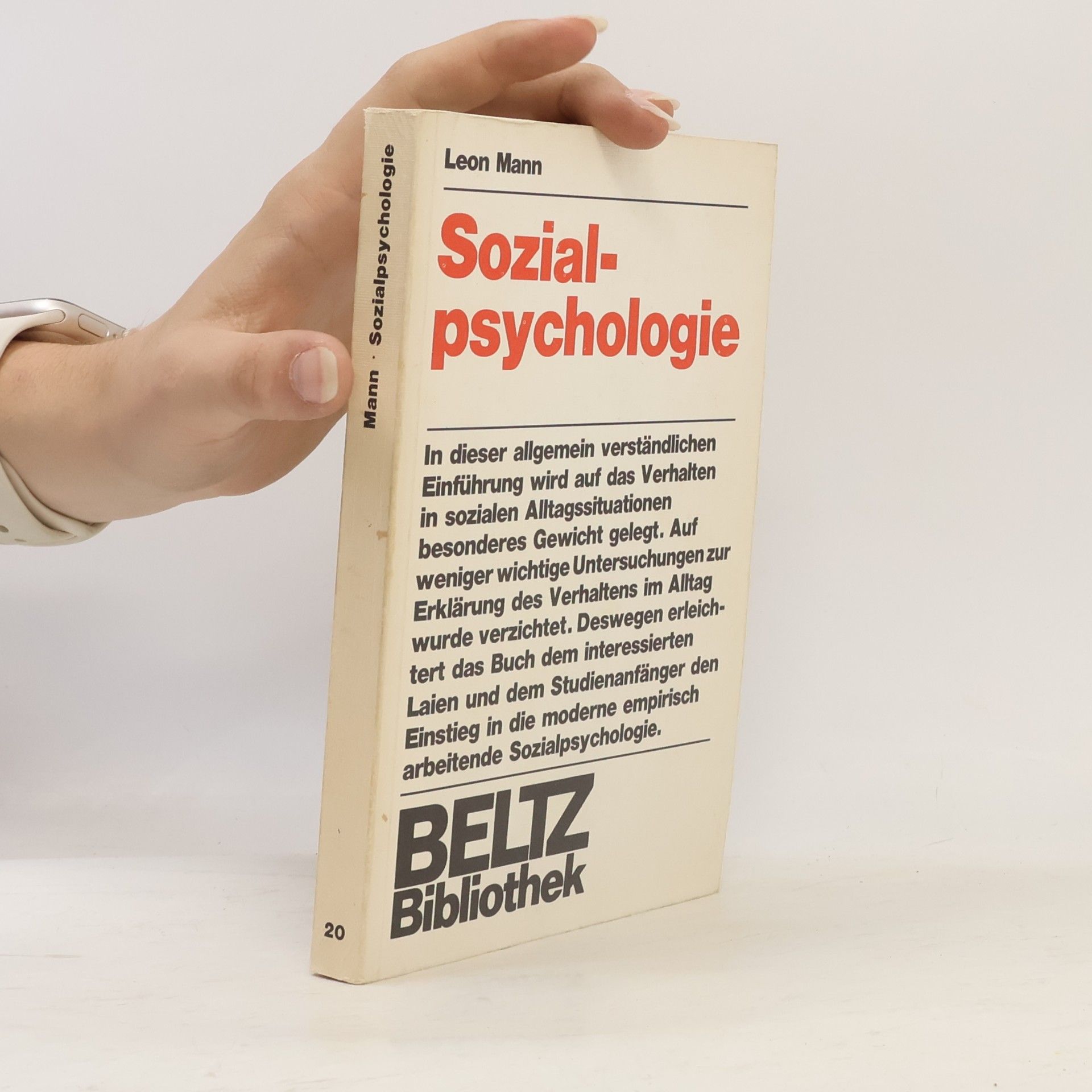 Leon Mann Sozialpsychologie