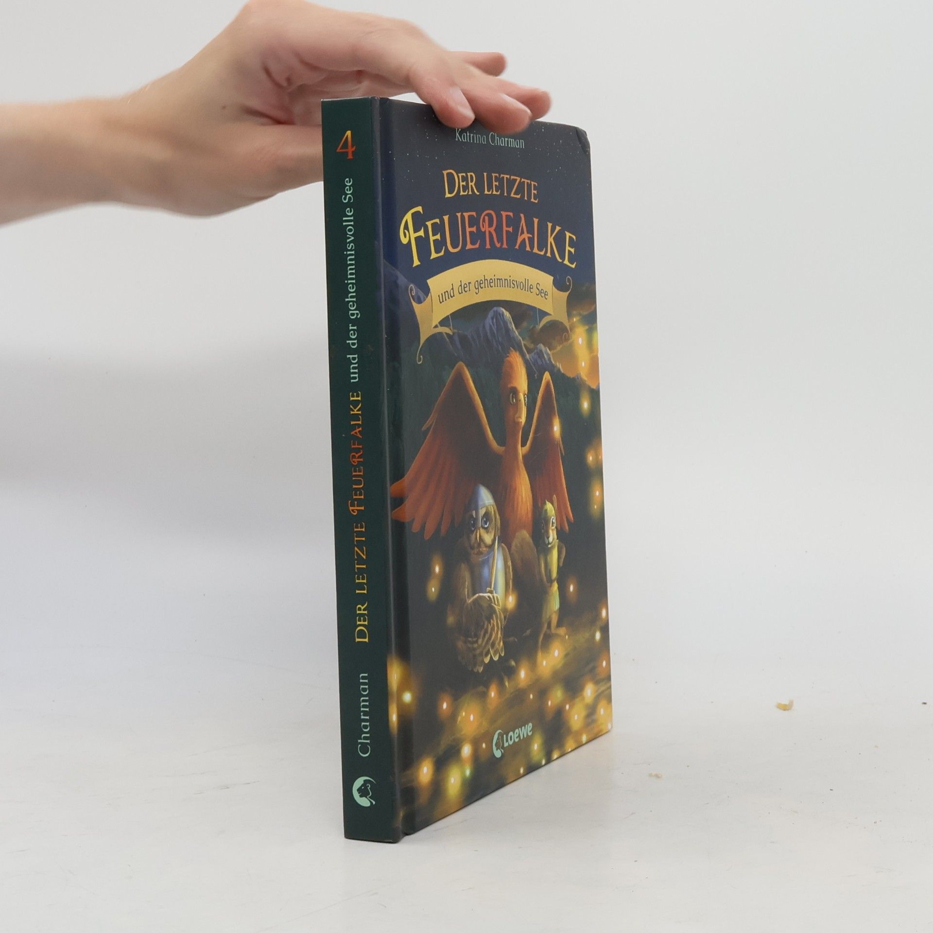 Katrina Charman Der letzte Feuerfalke und der geheimnisvolle See (Band 4)