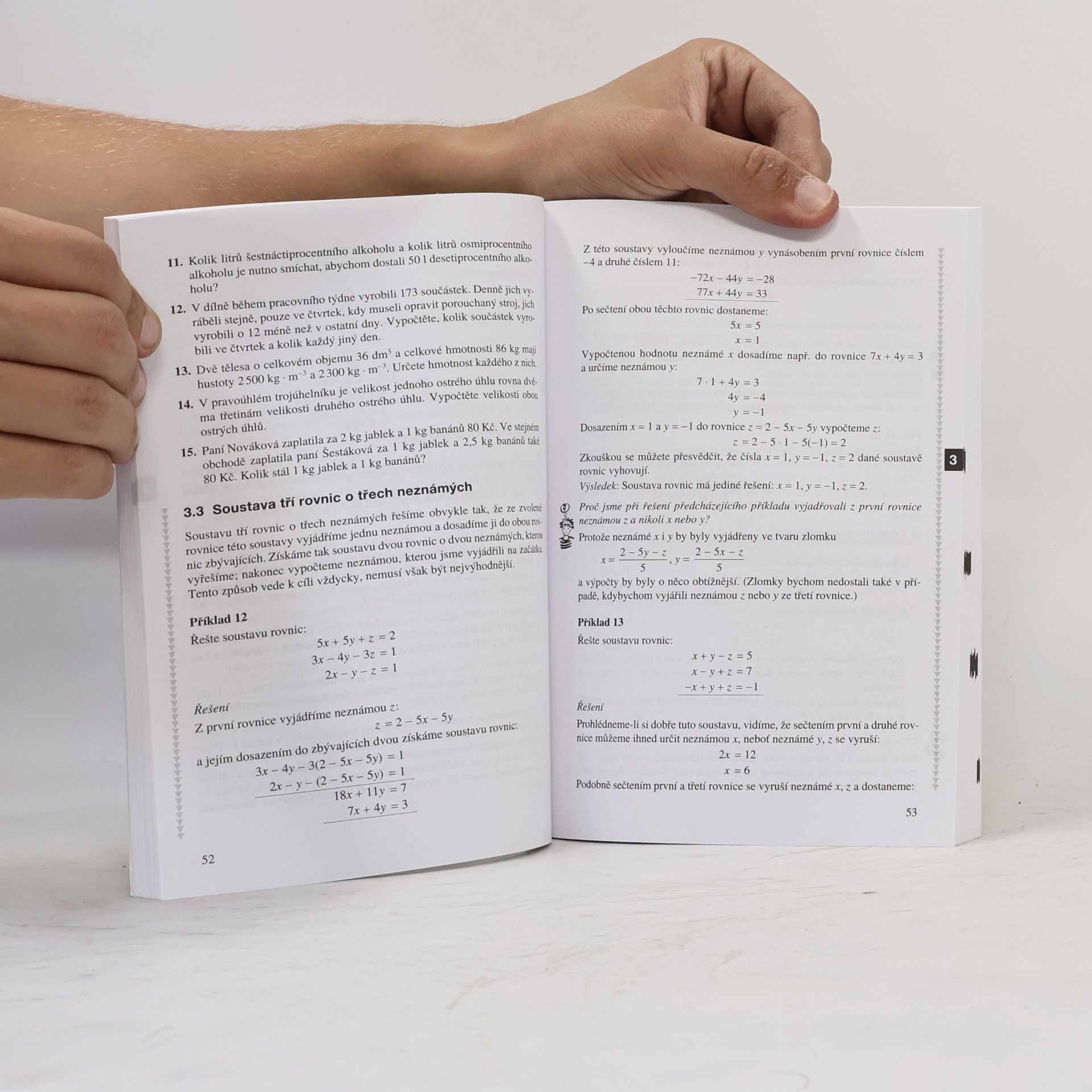 Emil Calda Matematika pro dvouleté a tříleté učební obory SOU. 2. díl