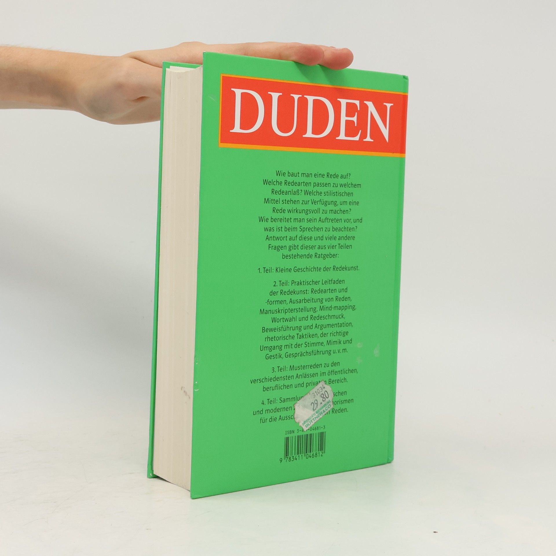 Matthias Wermke Duden, Reden gut und richtig halten!
