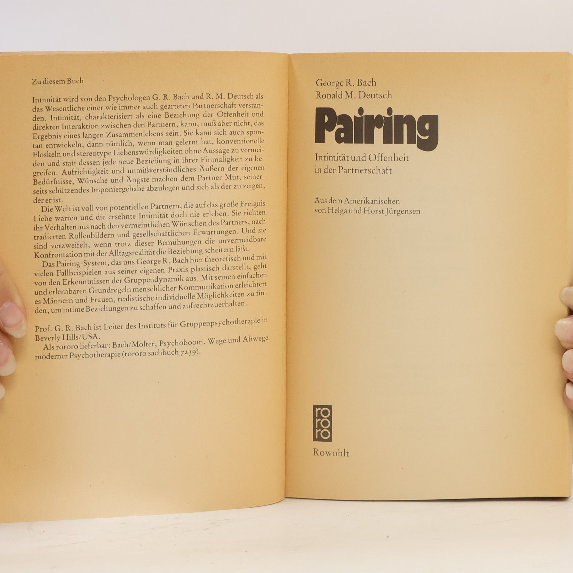 George Robert Bach Pairing
