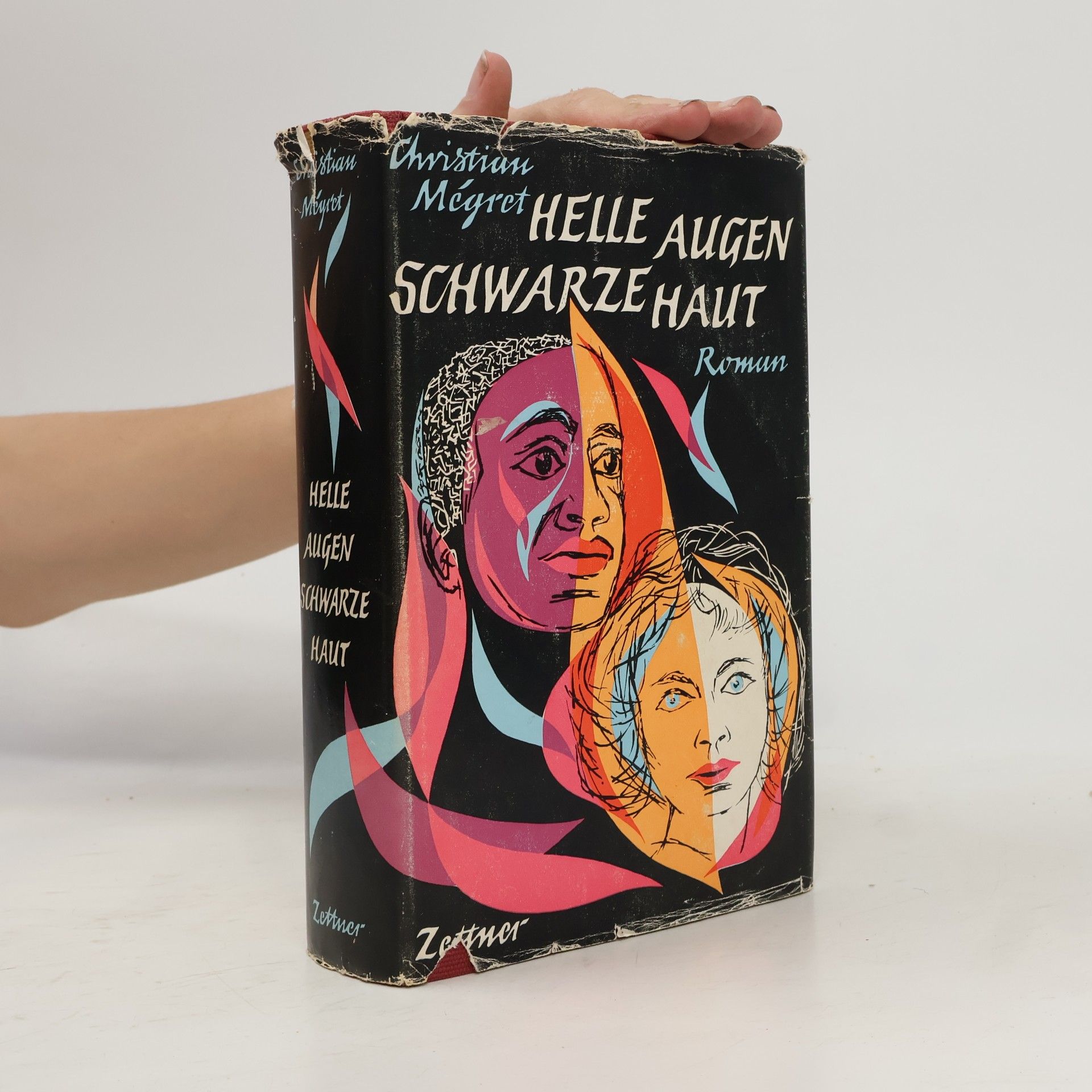 Christian Mégret Helle Augen Schwarze Haut
