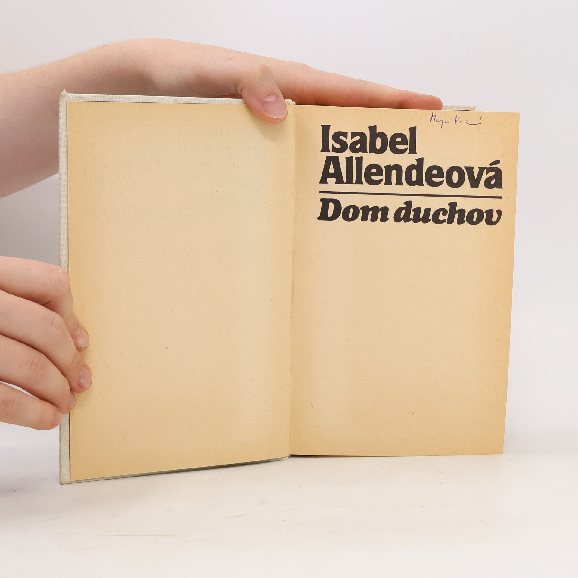 Isabel Allende Dom duchov