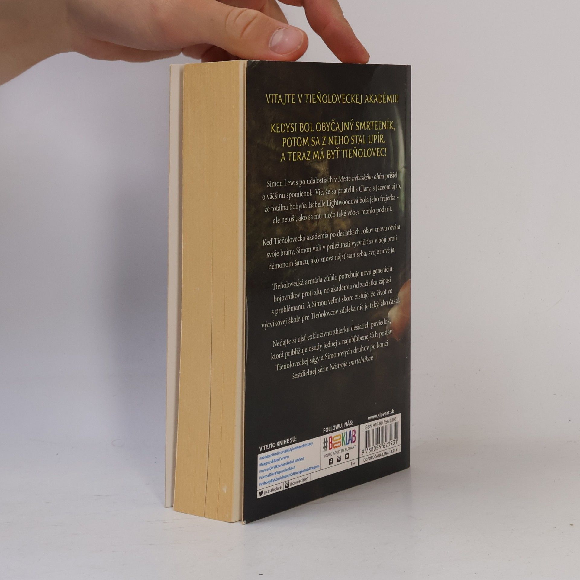 Cassandra Clare Simon Lewis – Príbehy z Tieňoloveckej akadémie