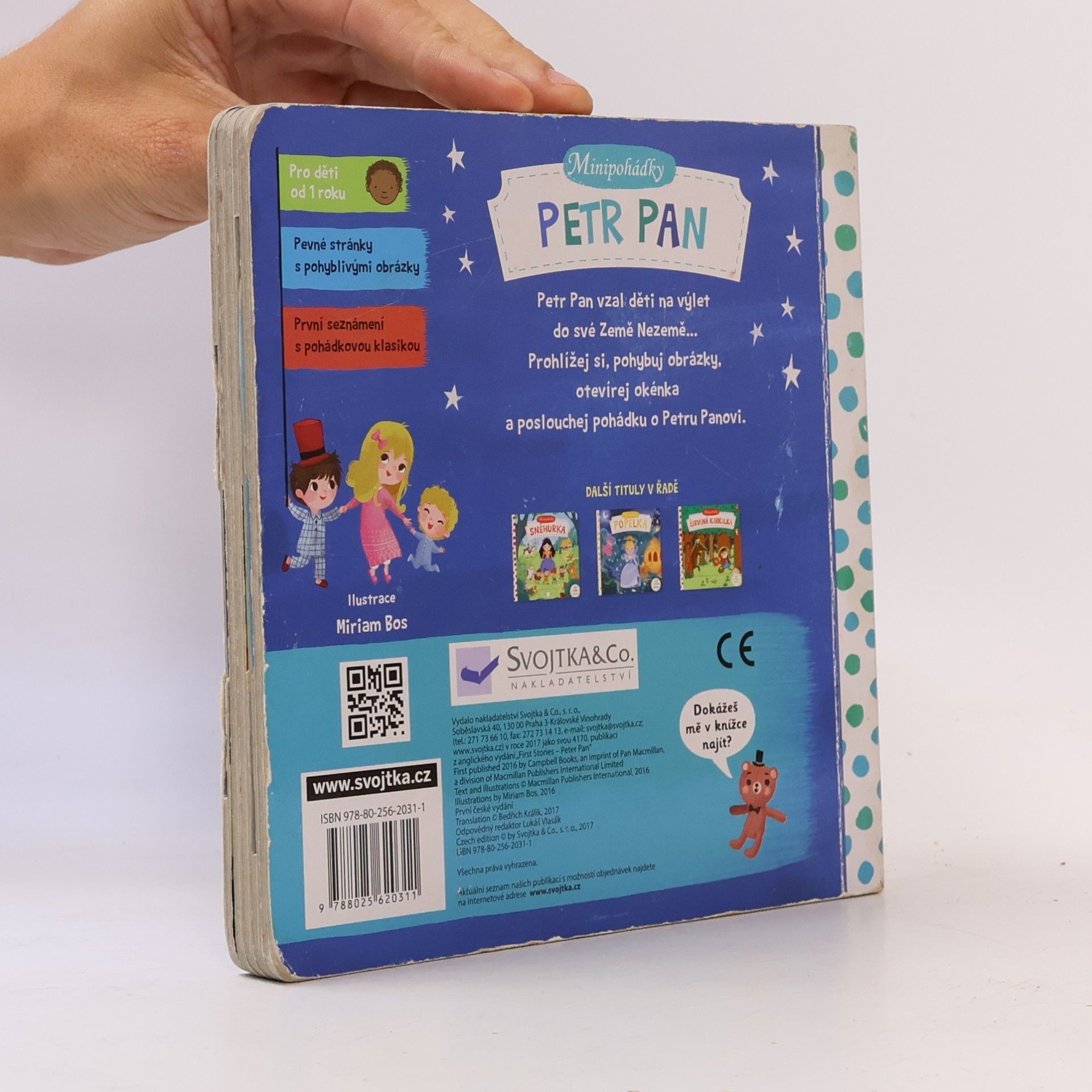 Miriam Bos Minipohádky: Petr Pan