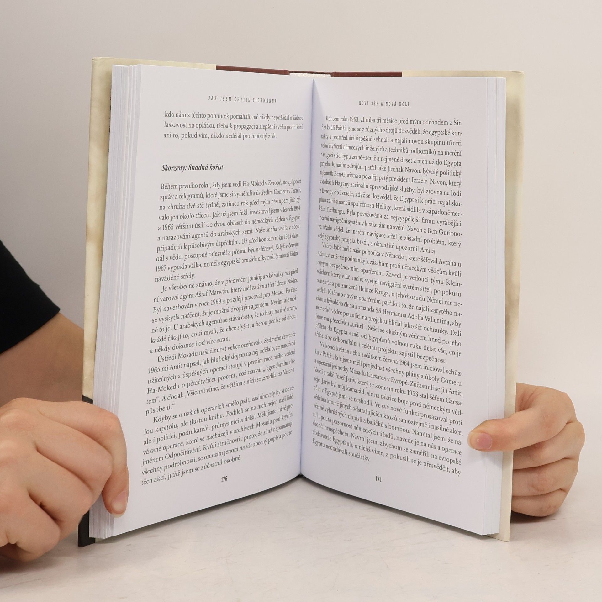 Gita Zbavitelová Jak jsem chytil Eichmanna. Paměti elitního agenta Mosadu