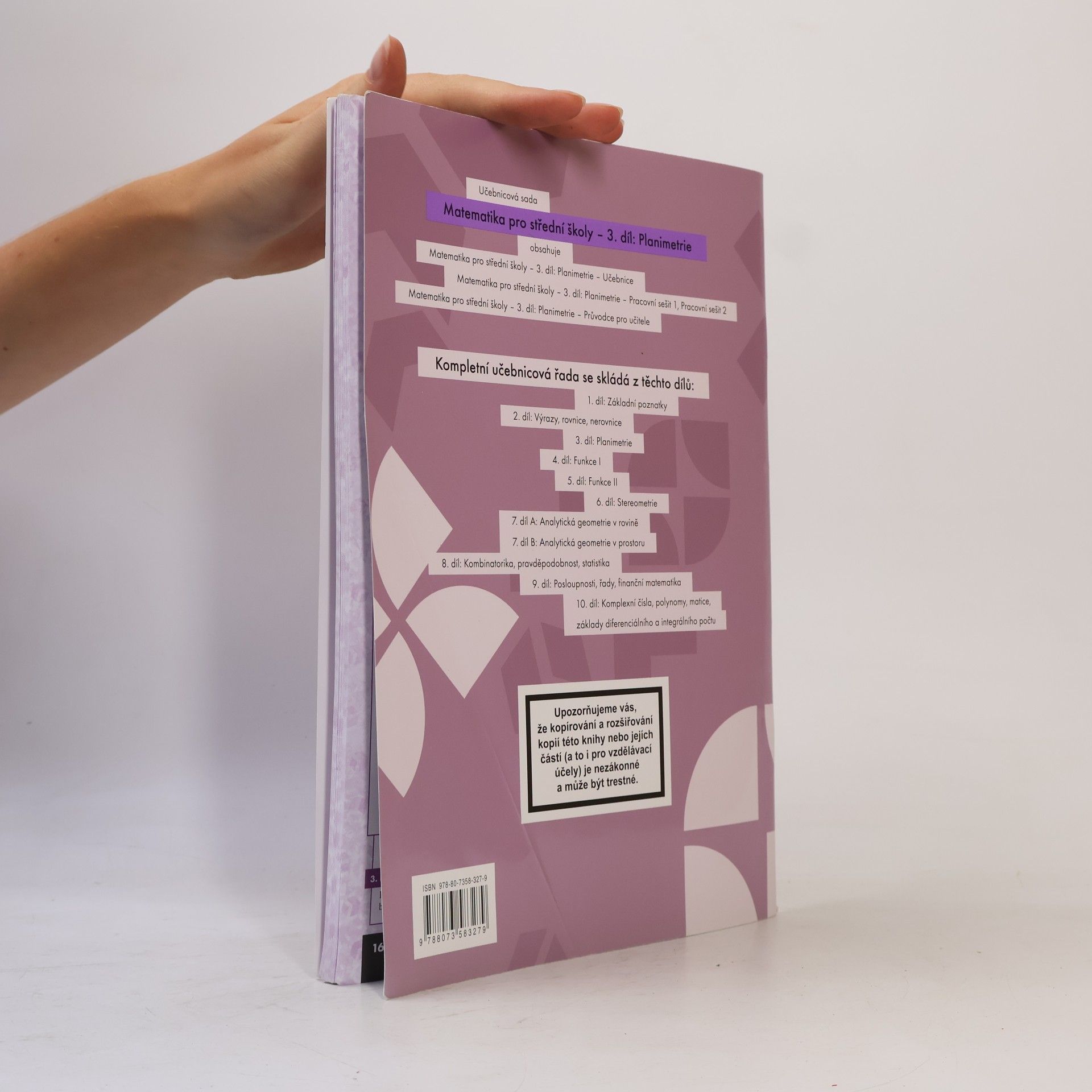 Collectif d'auteurs Matematika pro střední školy 3. díl - Planimetrie. Pracovní sešit 2