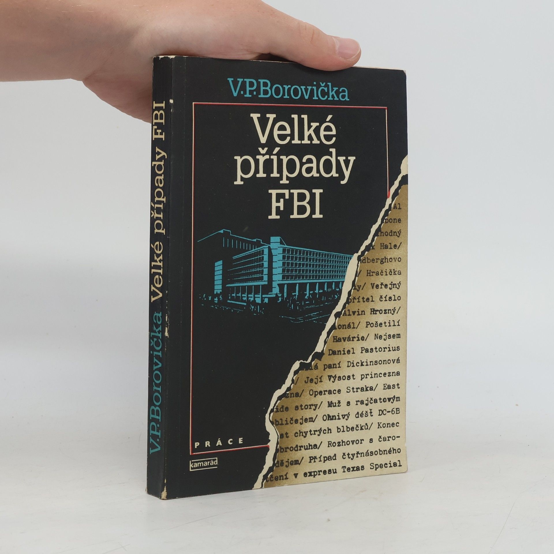 Václav Pavel Borovička Velké případy FBI