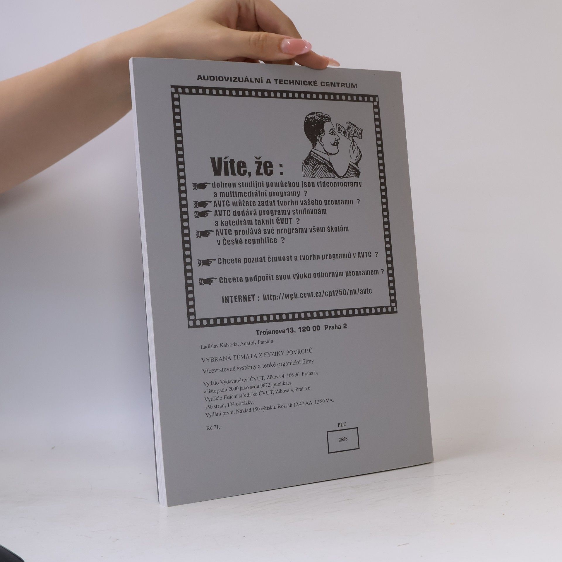 kolektiv Vybraná témata z fyziky povrchů