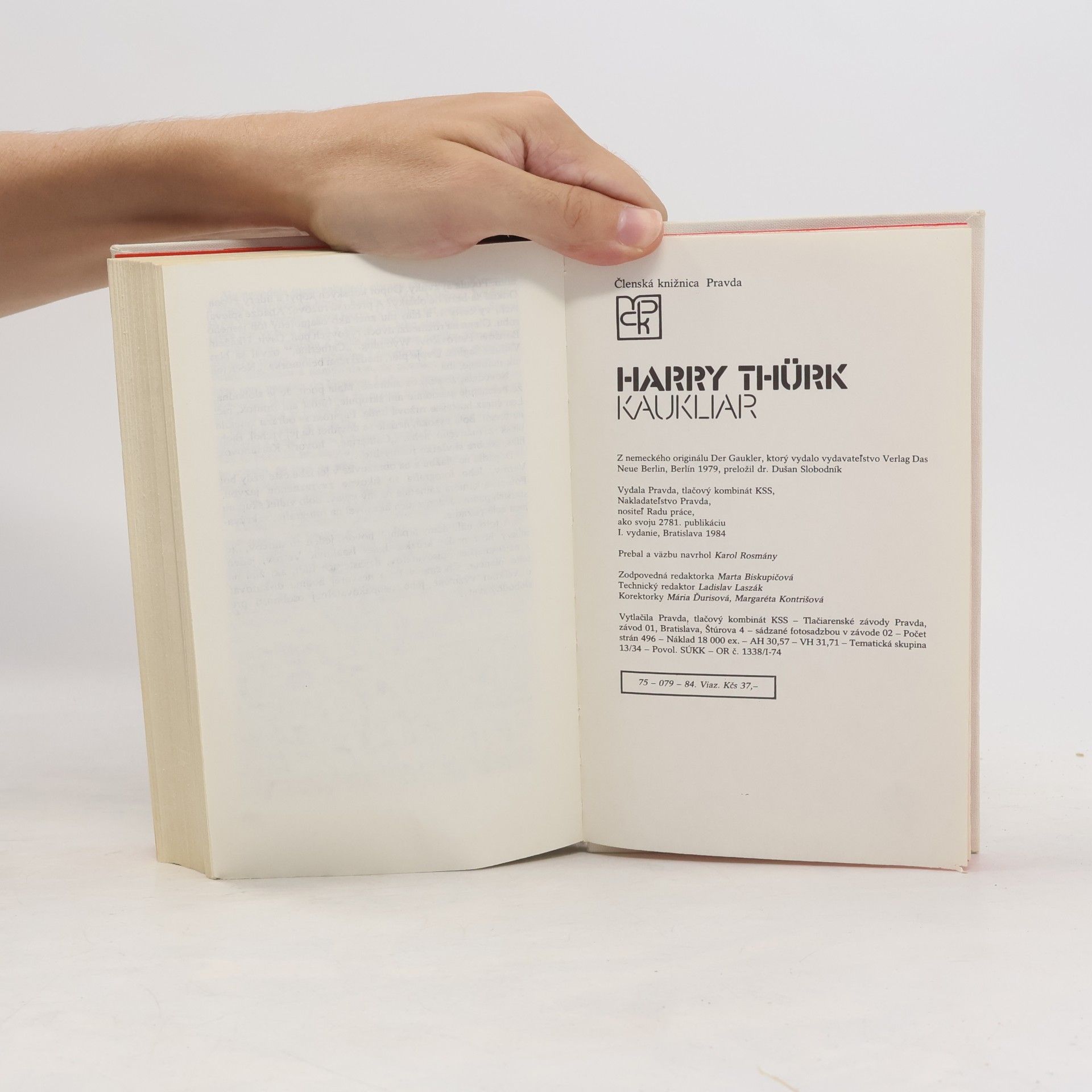 Harry Thürk Kaukliar