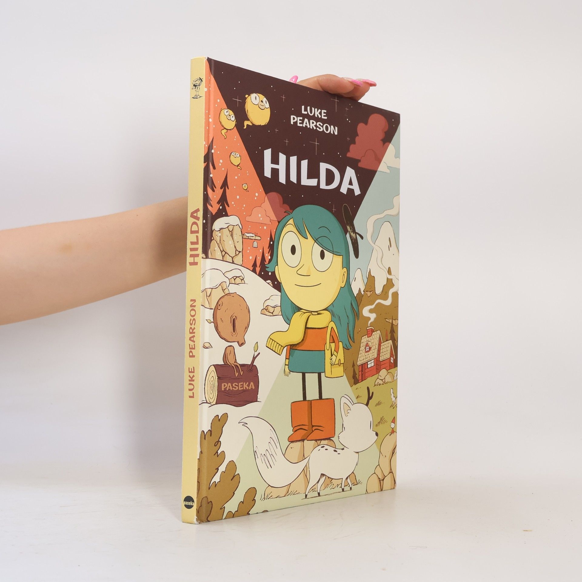 Luke Pearson Hilda a troll ; Hilda a půlnoční obr