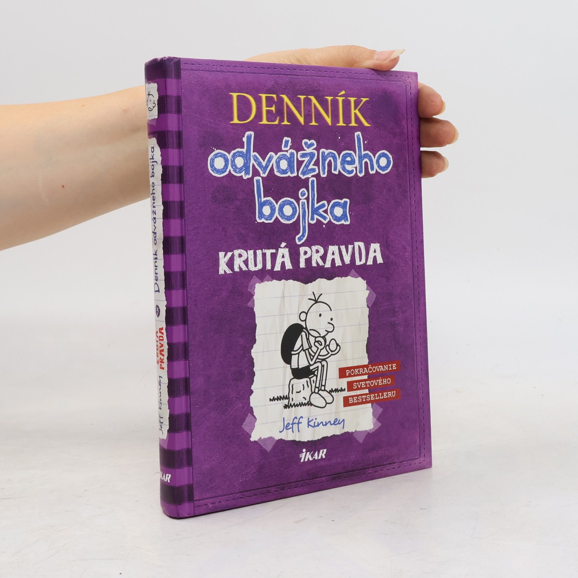 Jeff Kinney Denník odvážneho bojka 5. Krutá pravda