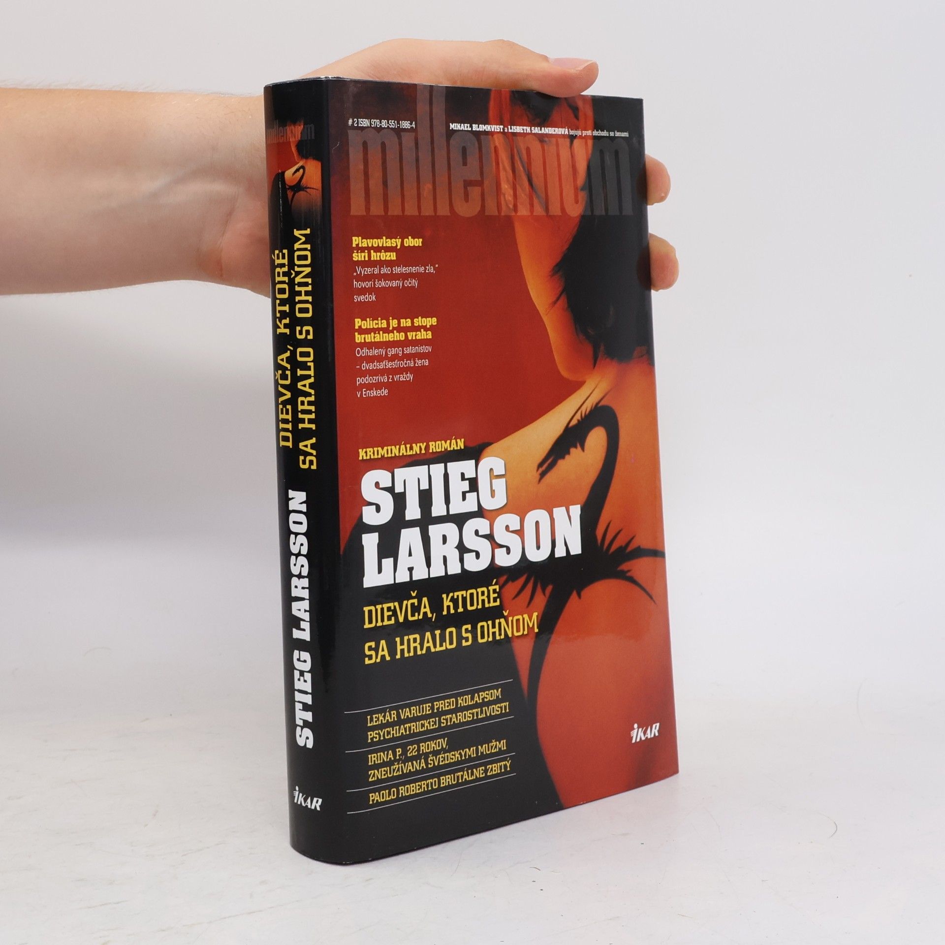 Stieg Larsson Dievča, ktoré sa hralo s ohňom