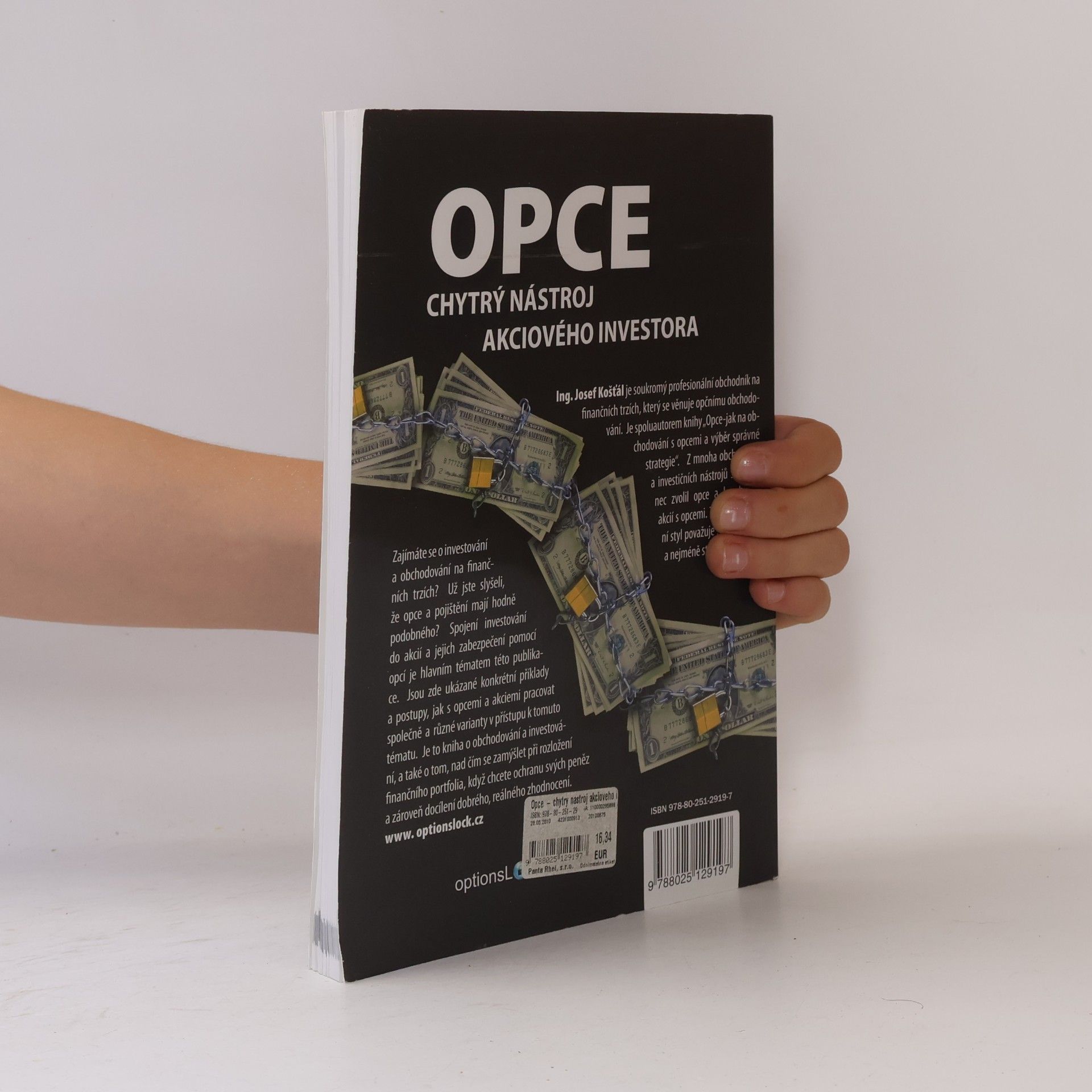 Josef Košťál Opce - chytrý nástroj akciového investora
